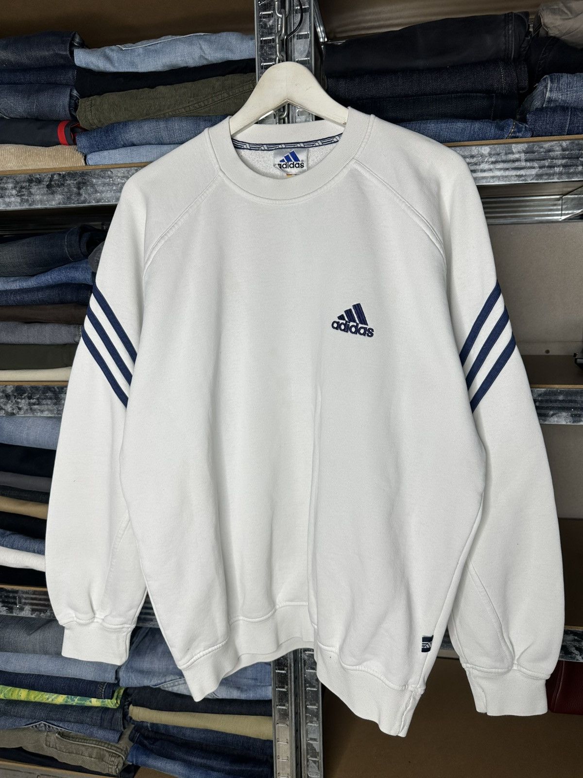 Adidas Vintage Adidas Sweatshirt Size M Size US M / EU 48-50 / 2 - 1 Thumbnail