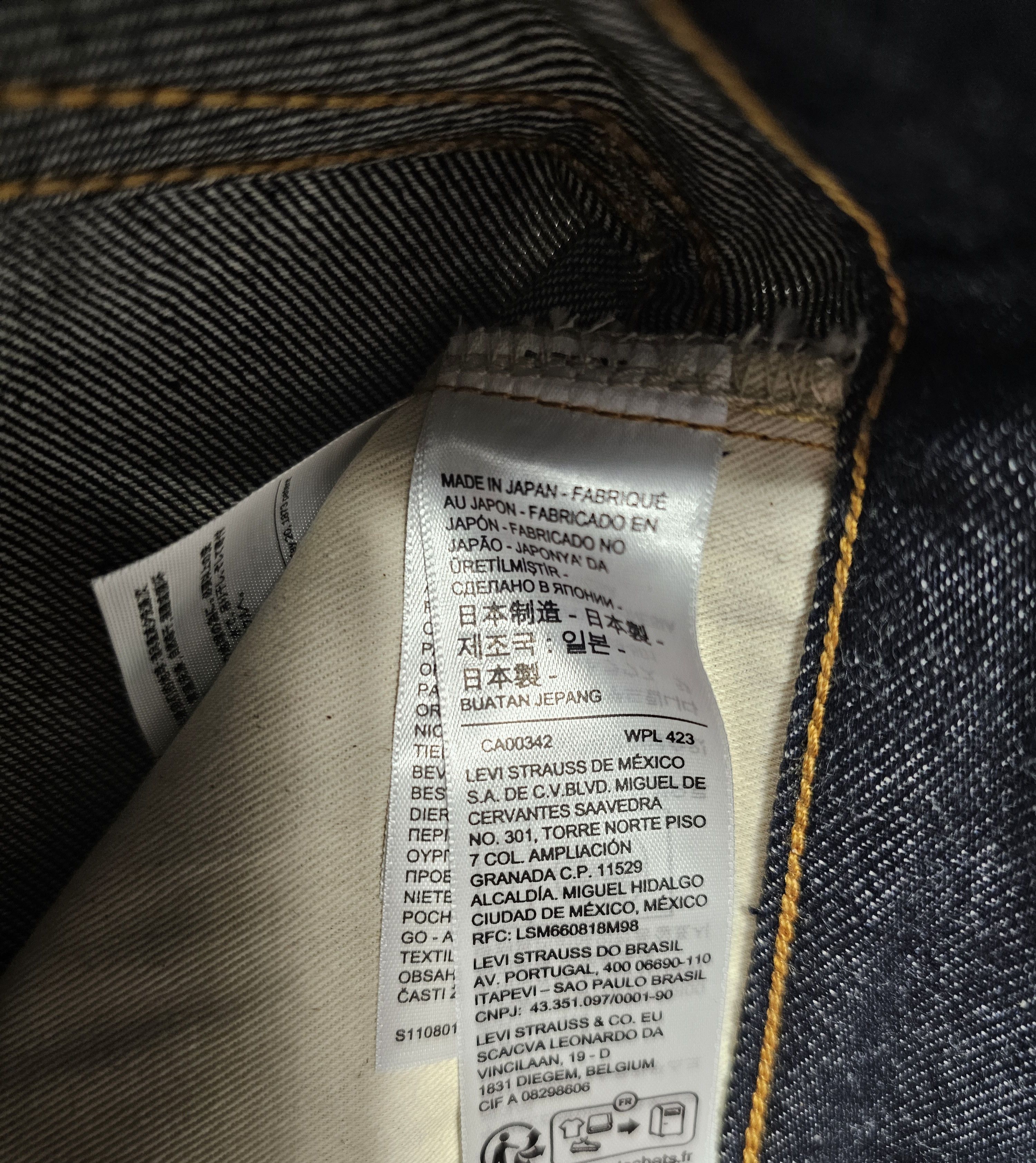 Levi's Vintage Clothing NWT LVC Levi's Vintage Clothing 1954 501 Big E Made in Japan Size US 26 / EU 42 - 10 Thumbnail