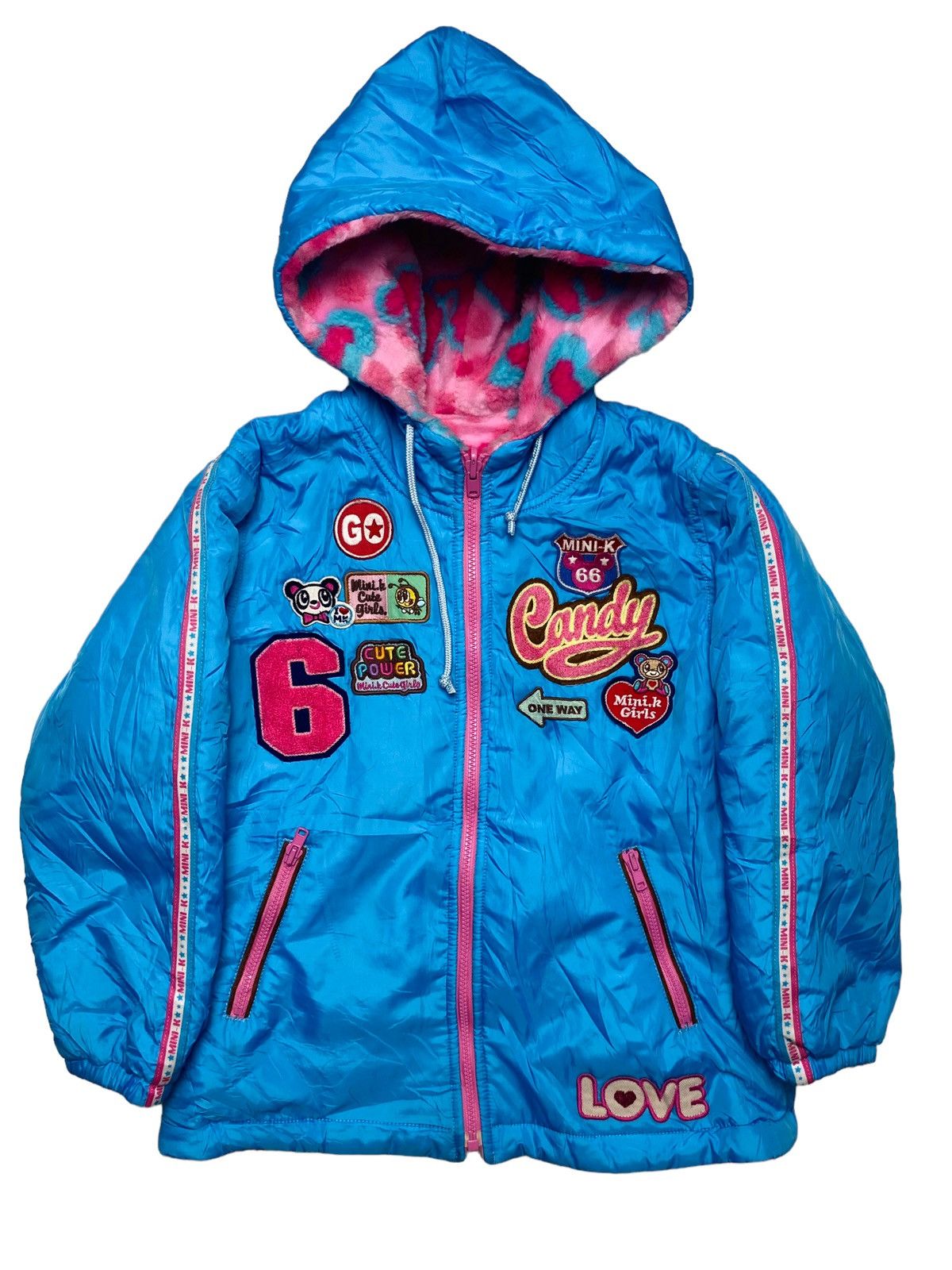 Angel Blue 2000s Mini-K - Cute Power Reversible Jacket Size XXS / US 00 / IT 34 - 3 Thumbnail