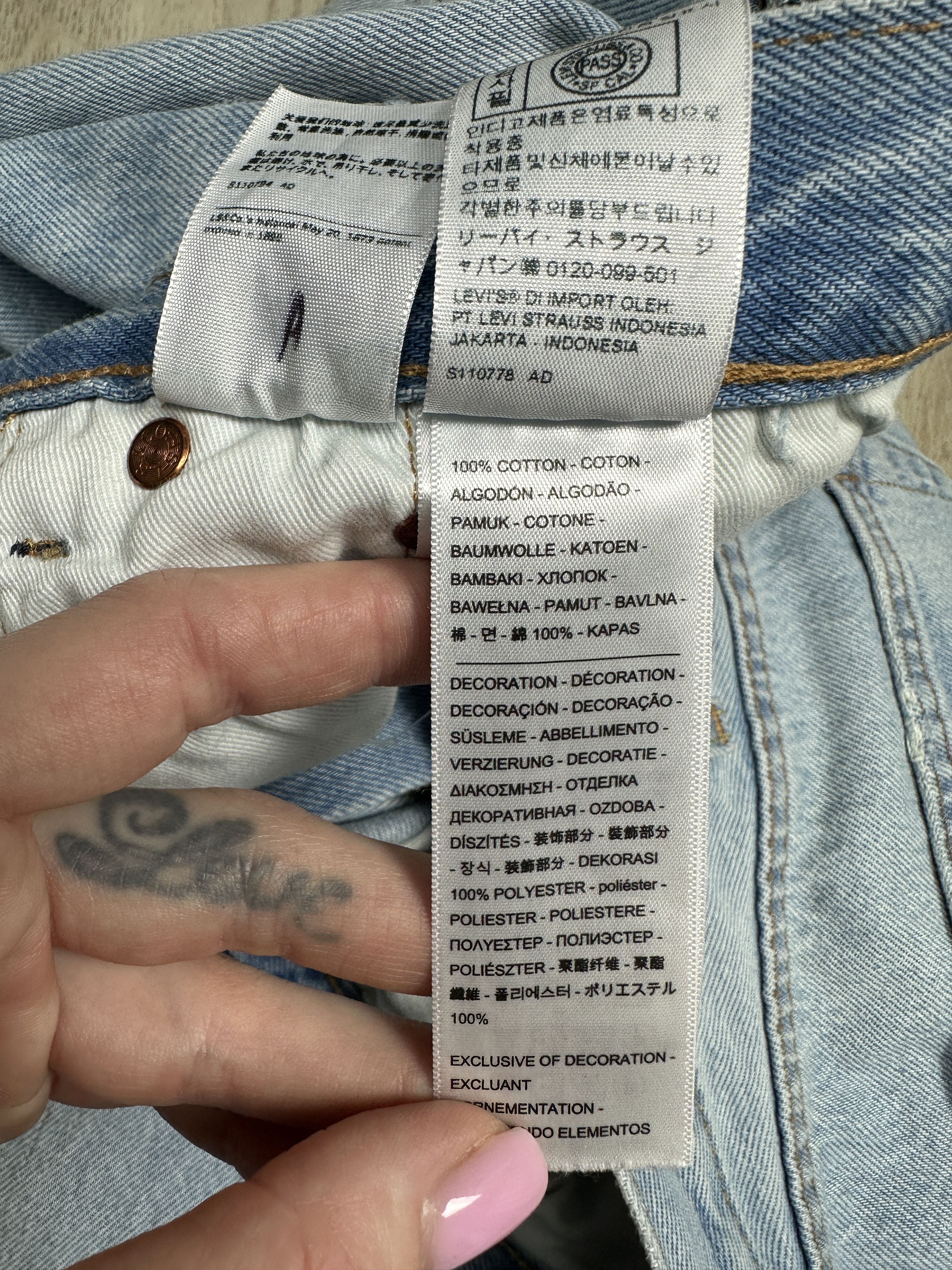 Levi's Levis 501 Pride LGBT Mens Denim Pants Jeans Size US 40 / EU 56 - 11 Thumbnail
