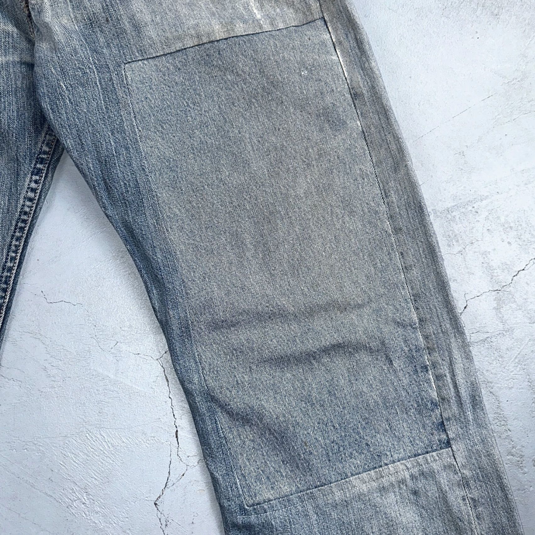 Levi's VINTAGE Levi's 501 Jeans Blue Light Wash 38x34 Straight 90s Mens Denim Cotton Mid Rise 38 Regular Inseam 34 Size US 38 / EU 54 - 4 Thumbnail