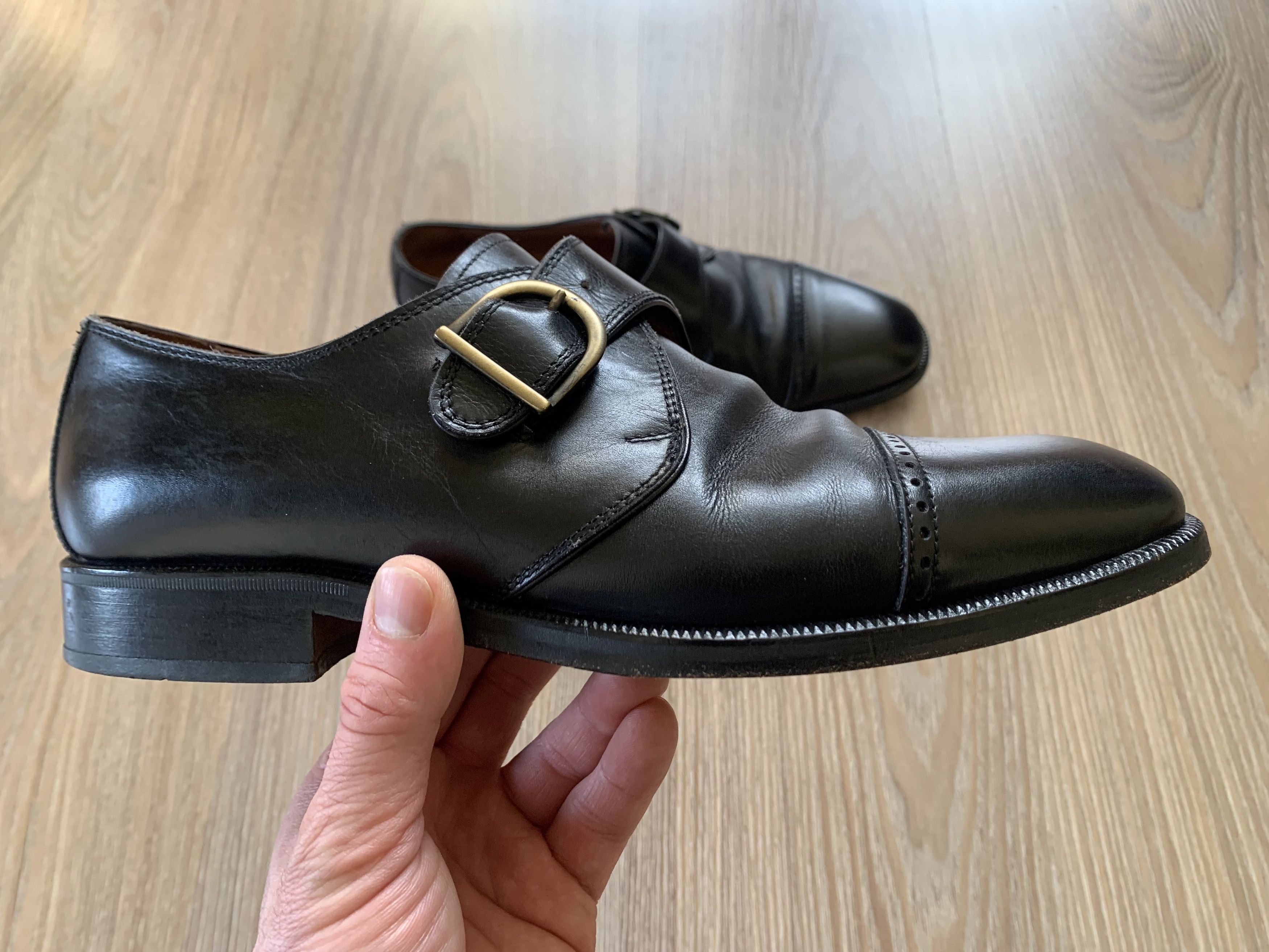 Bally Bally Breno Monk Strap Shoes Size US 8.5 / EU 41-42 - 3 Thumbnail