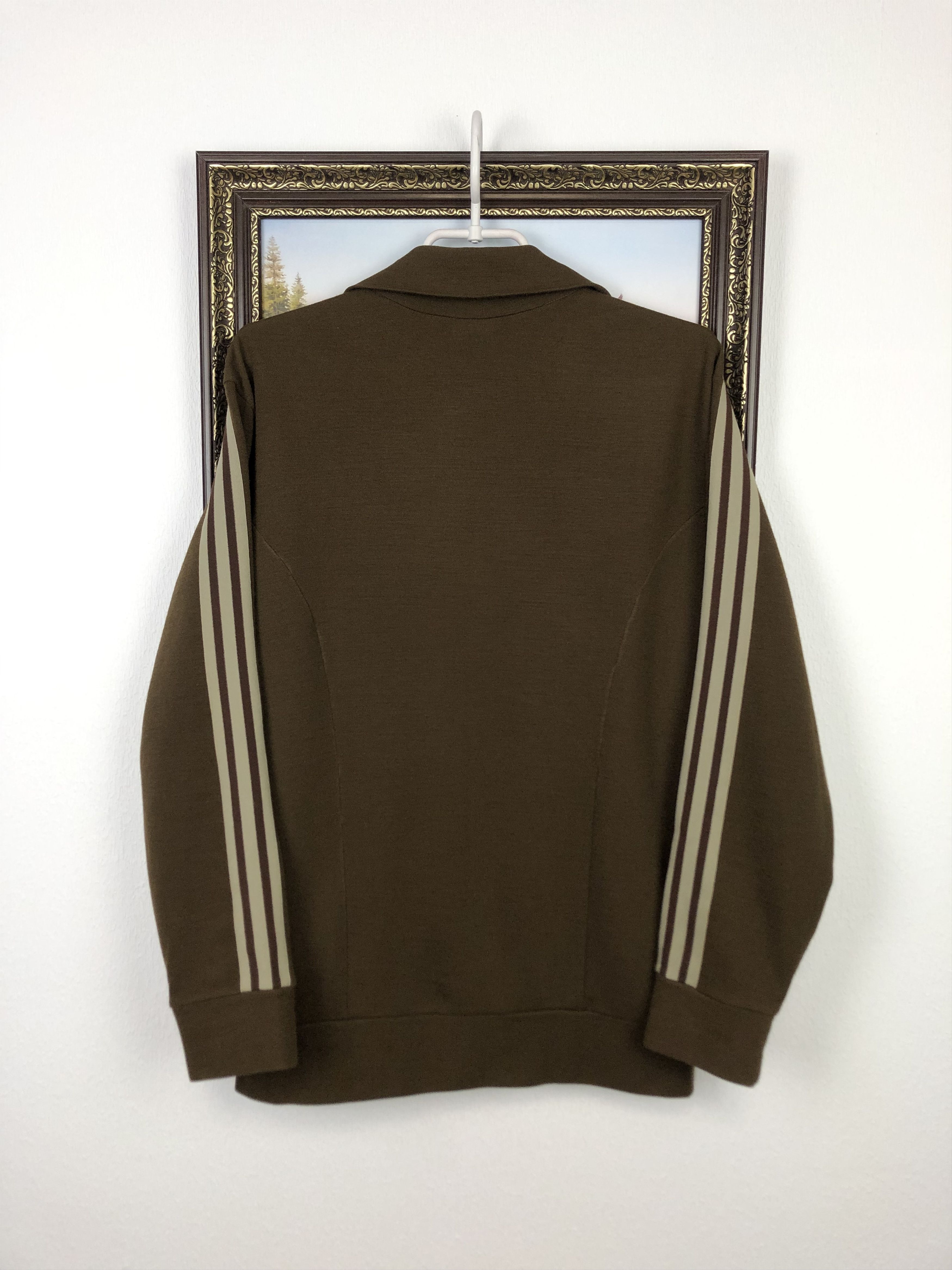 Adidas Vintage 80's Adidas Schwahn West Germany Jacket Brown Track Size US M / EU 48-50 / 2 - 9 Thumbnail