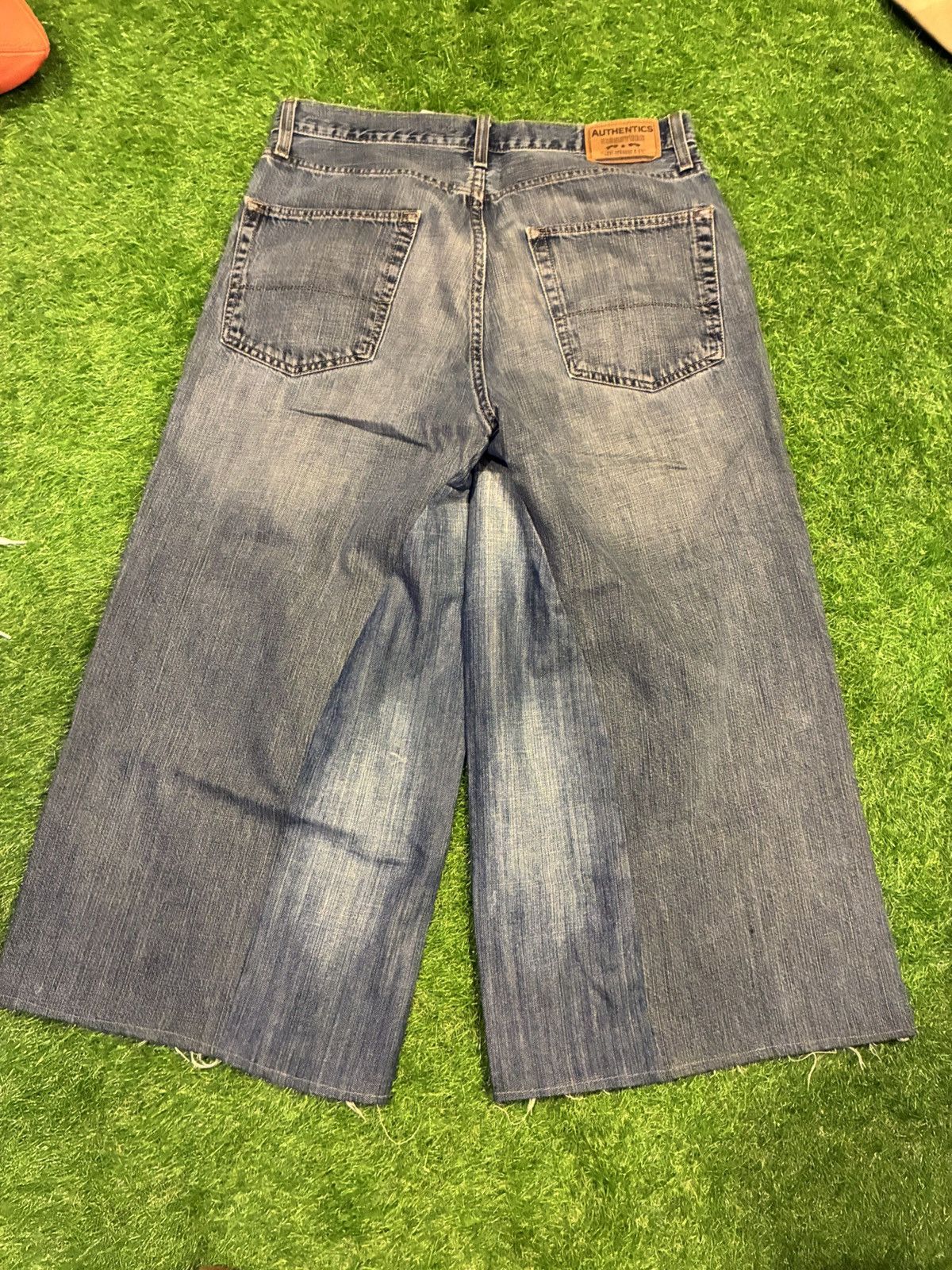 Levi's Custom Made Wide Leg Extreme Baggy Levis Denim Size US 34 / EU 50 - 2 Thumbnail