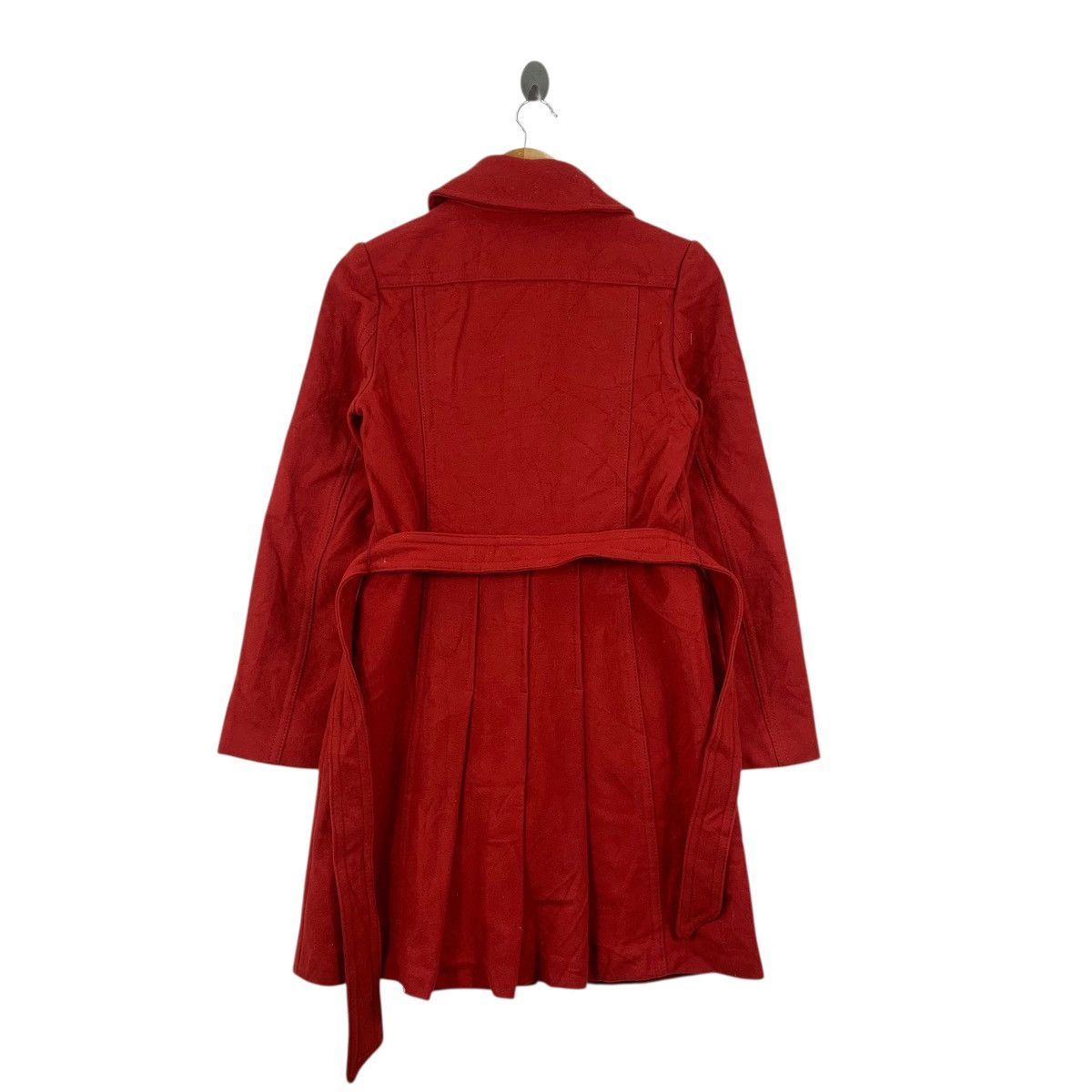 Max Mara MAX MARA Max & Co Collection Made In Romania Red Trench Coat Size S / US 4 / IT 40 - 8 Thumbnail