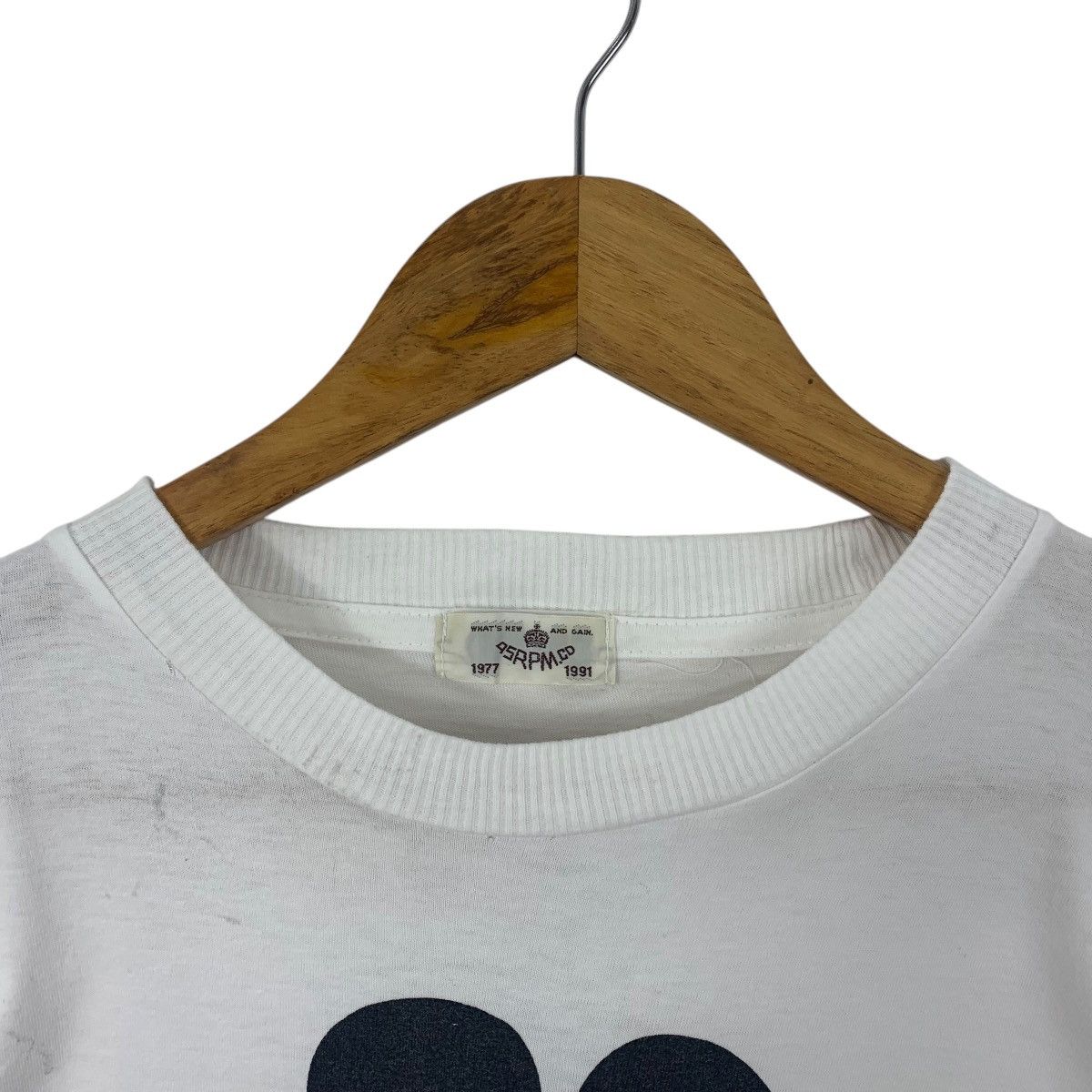 45rpm × Japanese Brand × Vintage Vintage 90s 45 RPM mickey mouse parody tee shirt Size US S / EU 44-46 / 1 - 8 Thumbnail