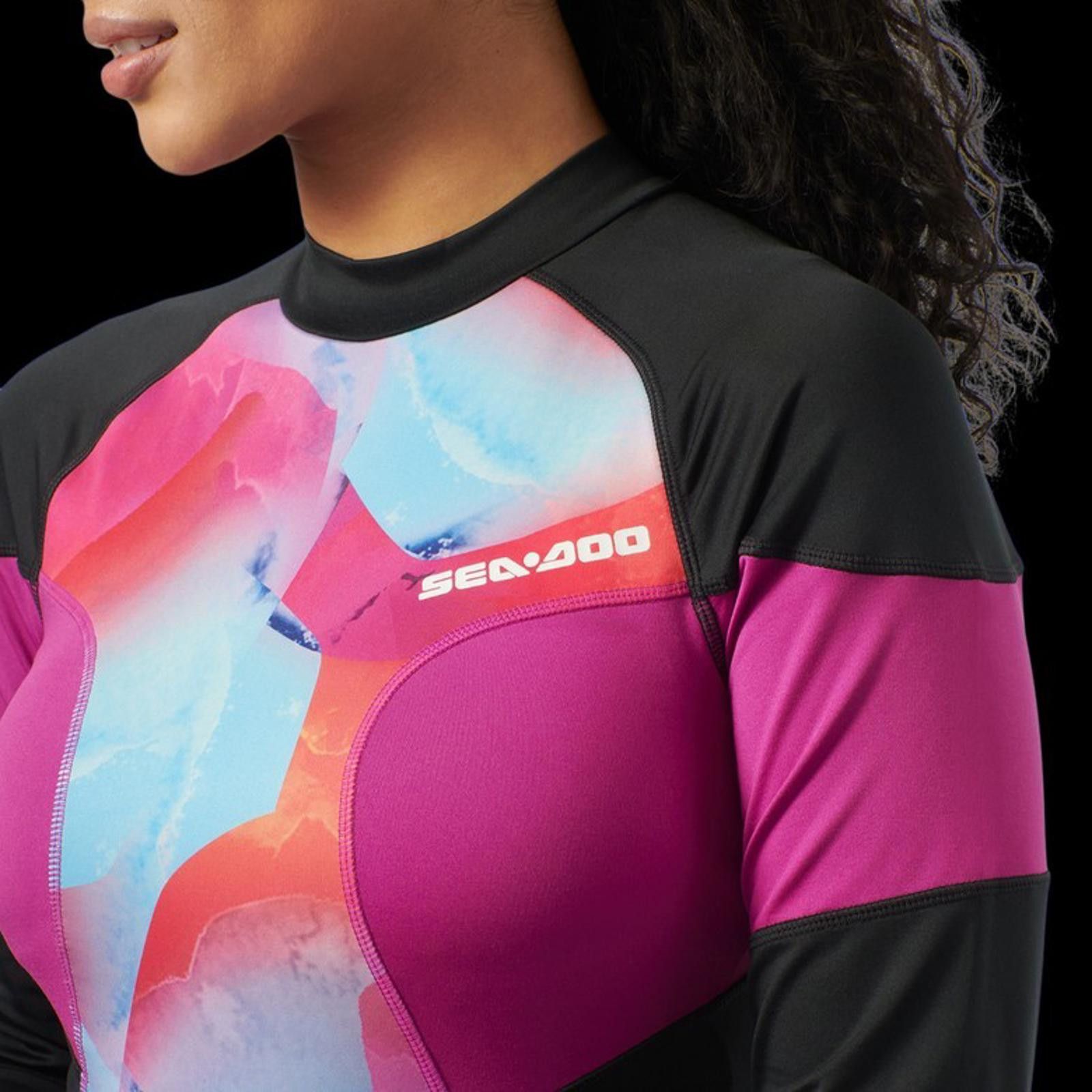 Other Sea-Doo Women's Large One Piece Rash Guard Swimsuit UV SZ M Size ONE SIZE - 2 Thumbnail