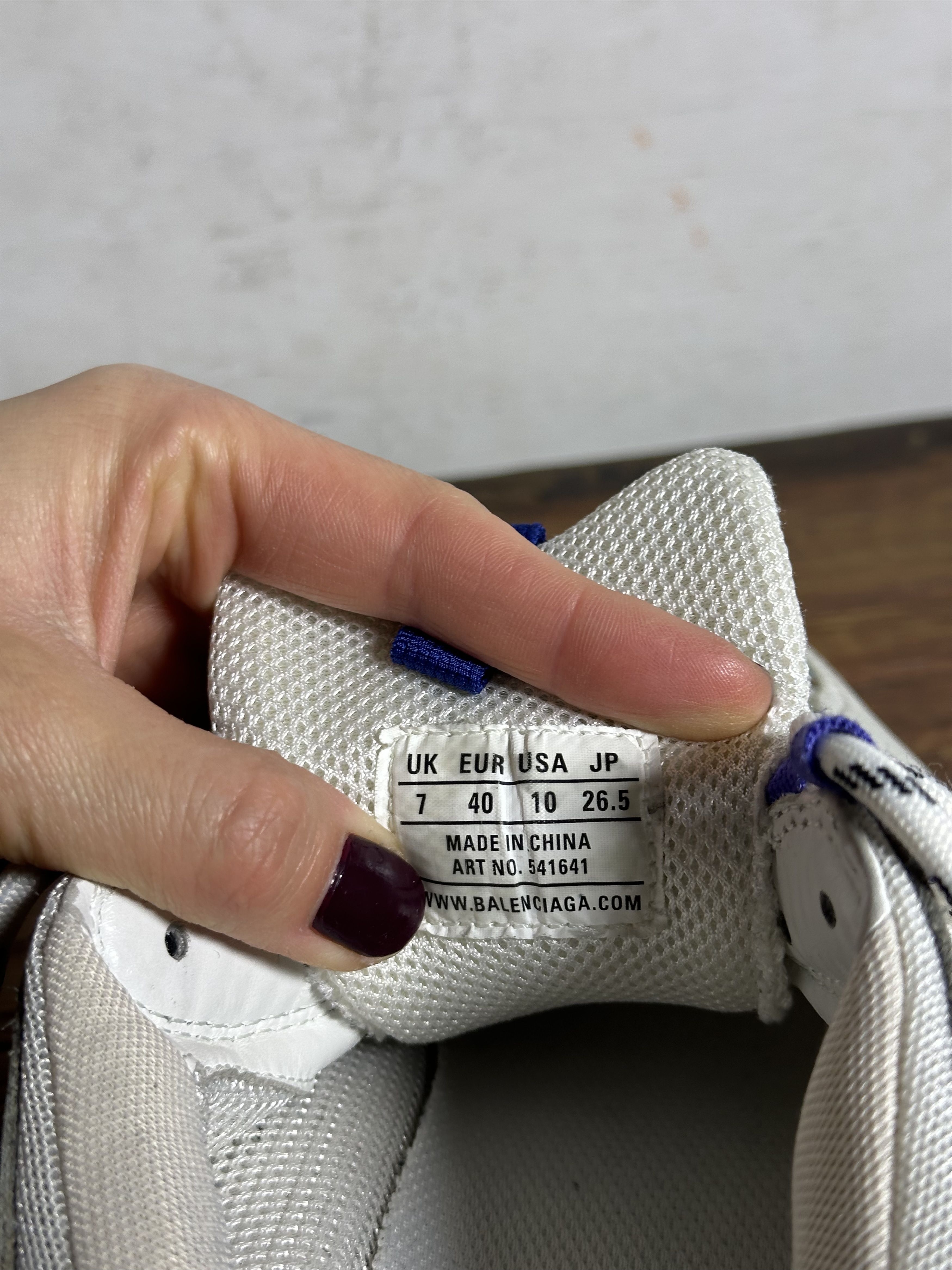 Balenciaga Balenciaga Triple S White Purple W Size US 7.5 / EU 40-41 - 20 Thumbnail