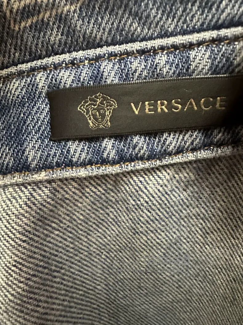 Versace Versace Main line shirt denim jacket Size US XS / EU 42 / 0 - 5 Thumbnail