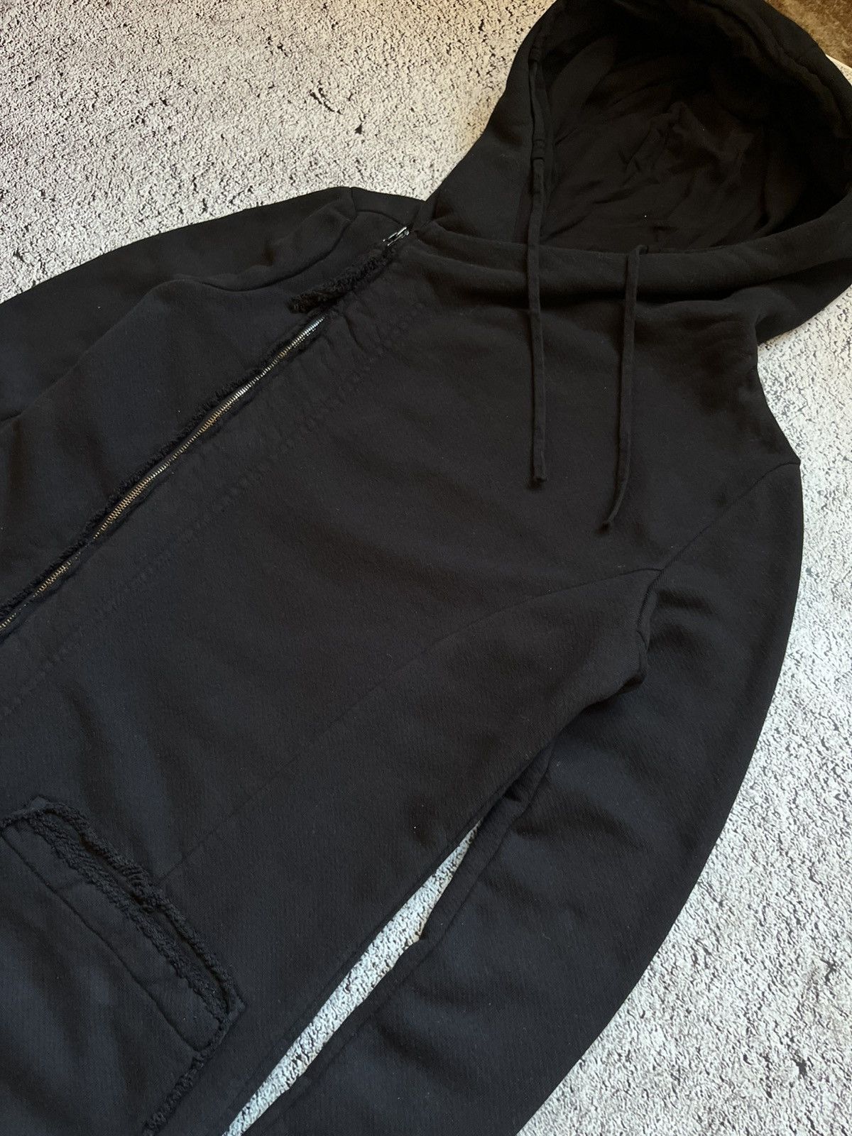 PAL OFFNER Pal Offner Asymmetric Hooded Long Jacket Size 3 (fits M-L) Size M / US 6-8 / IT 42-44 - 13 Thumbnail