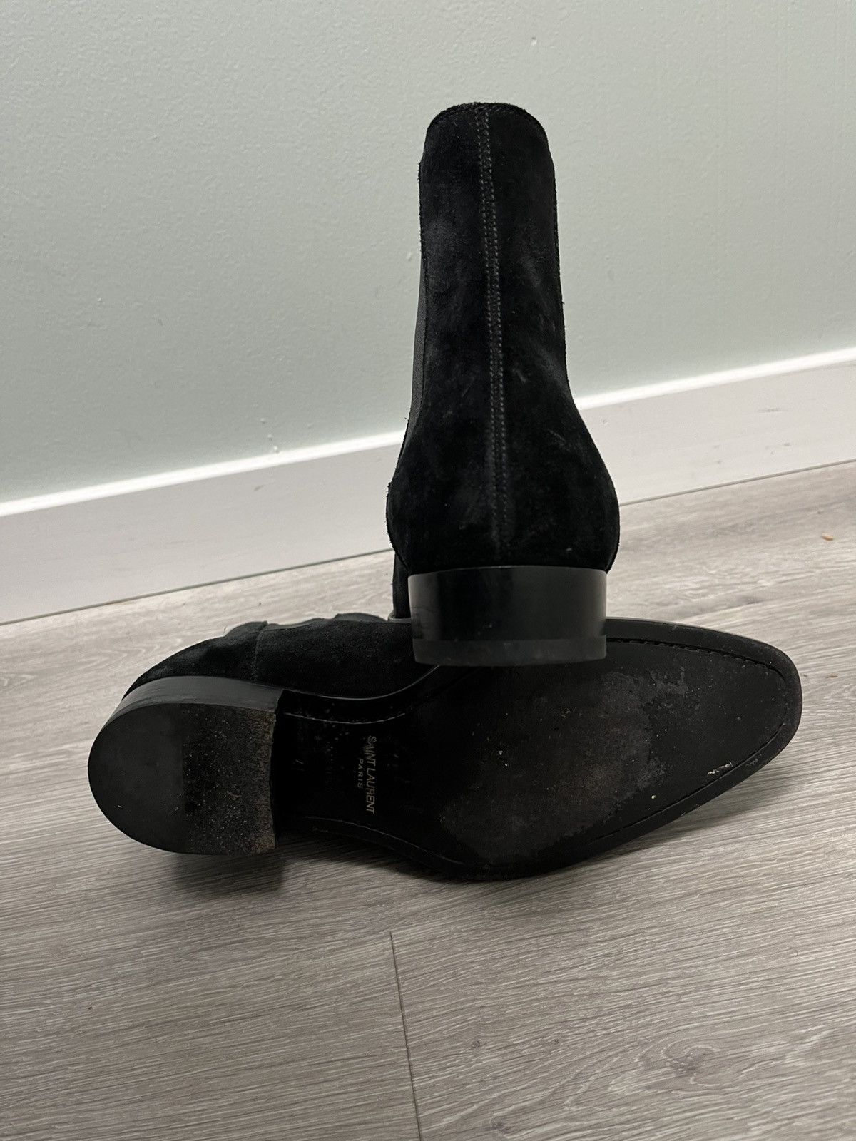 Saint Laurent Paris Wyatt Chelsea boot. 41 Size US 7.5 / EU 40-41 - 14 Thumbnail