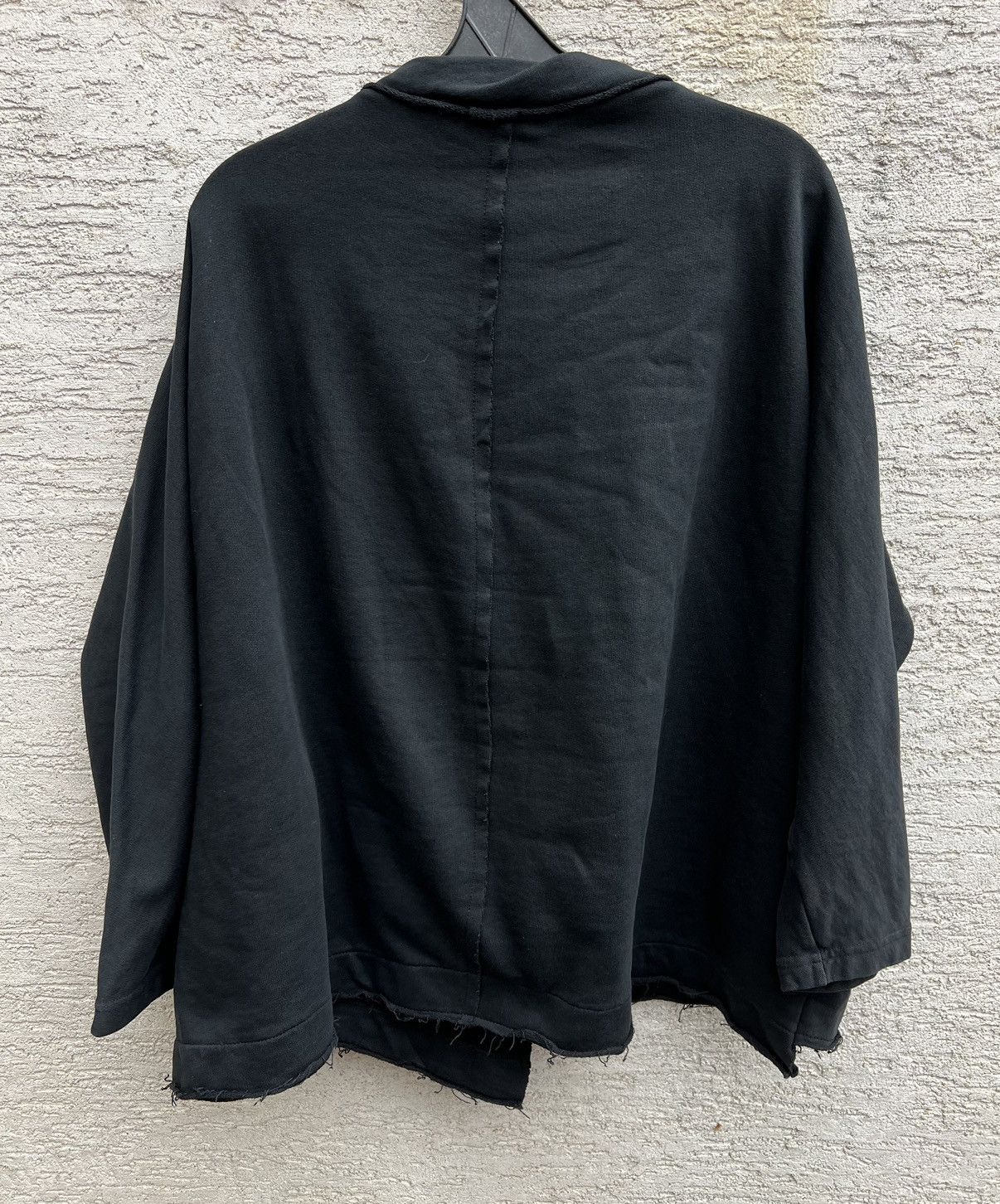 Vintage Nuovo Borgo Avant Garde Black Oversized Sweatshirt Size M / US 6-8 / IT 42-44 - 6 Thumbnail
