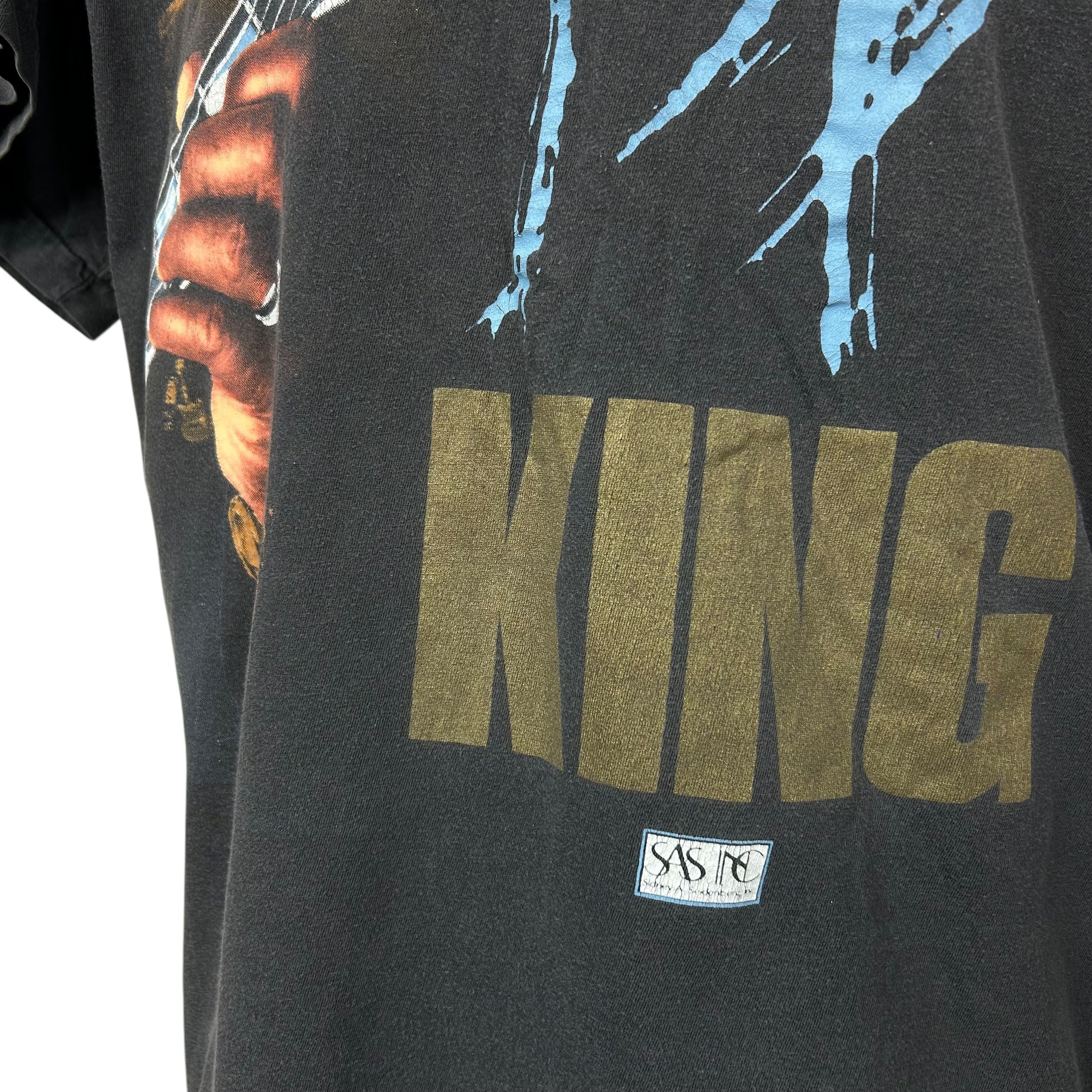 Band Tees × Vintage Vintage 1992 BB King JVC Super Session Black T-shirt M Size US M / EU 48-50 / 2 - 4 Thumbnail