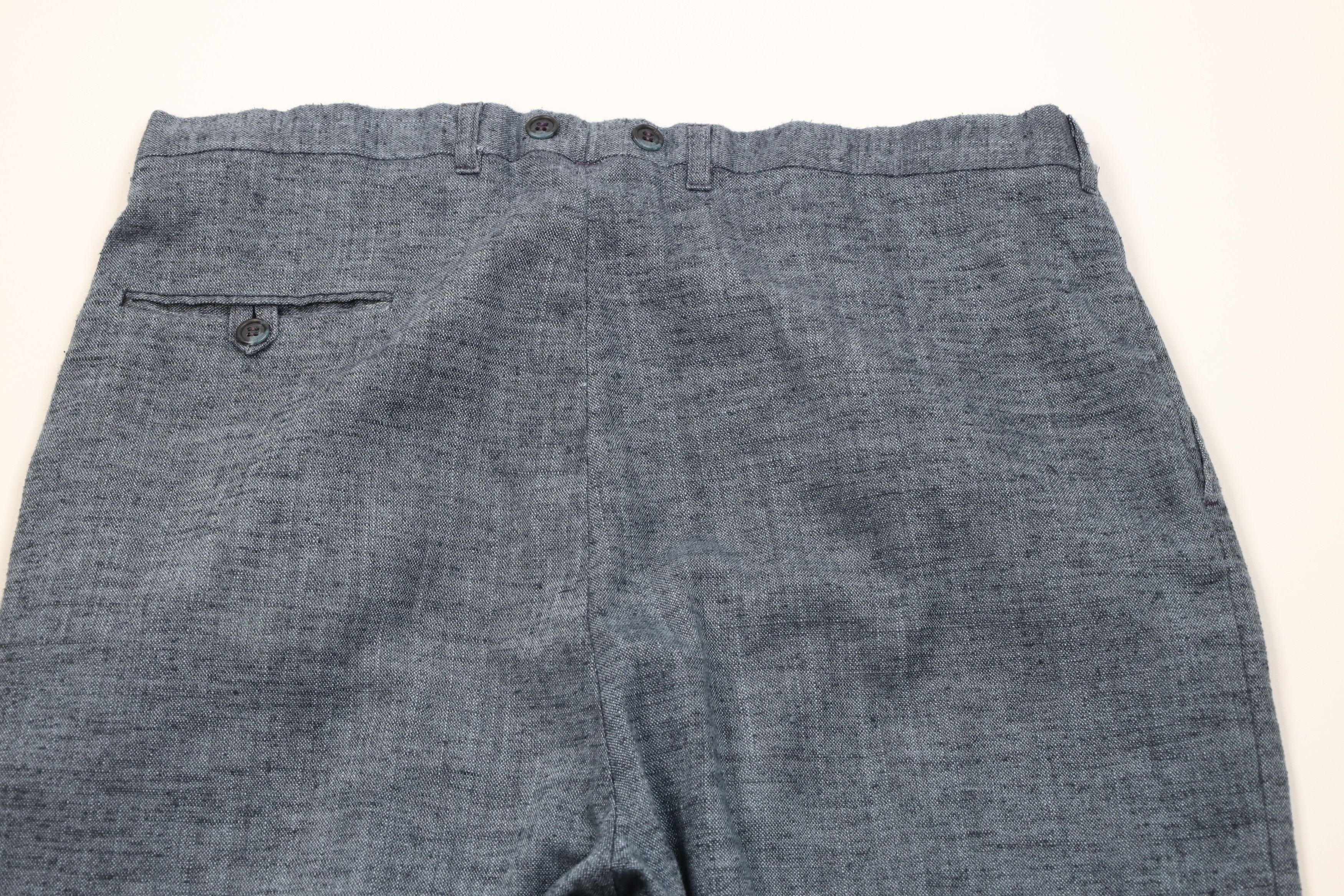 Vintage Vintage 60s 70s Streetwear Burlap Linen Blend Pants USA Size US 34 / EU 50 - 10 Thumbnail