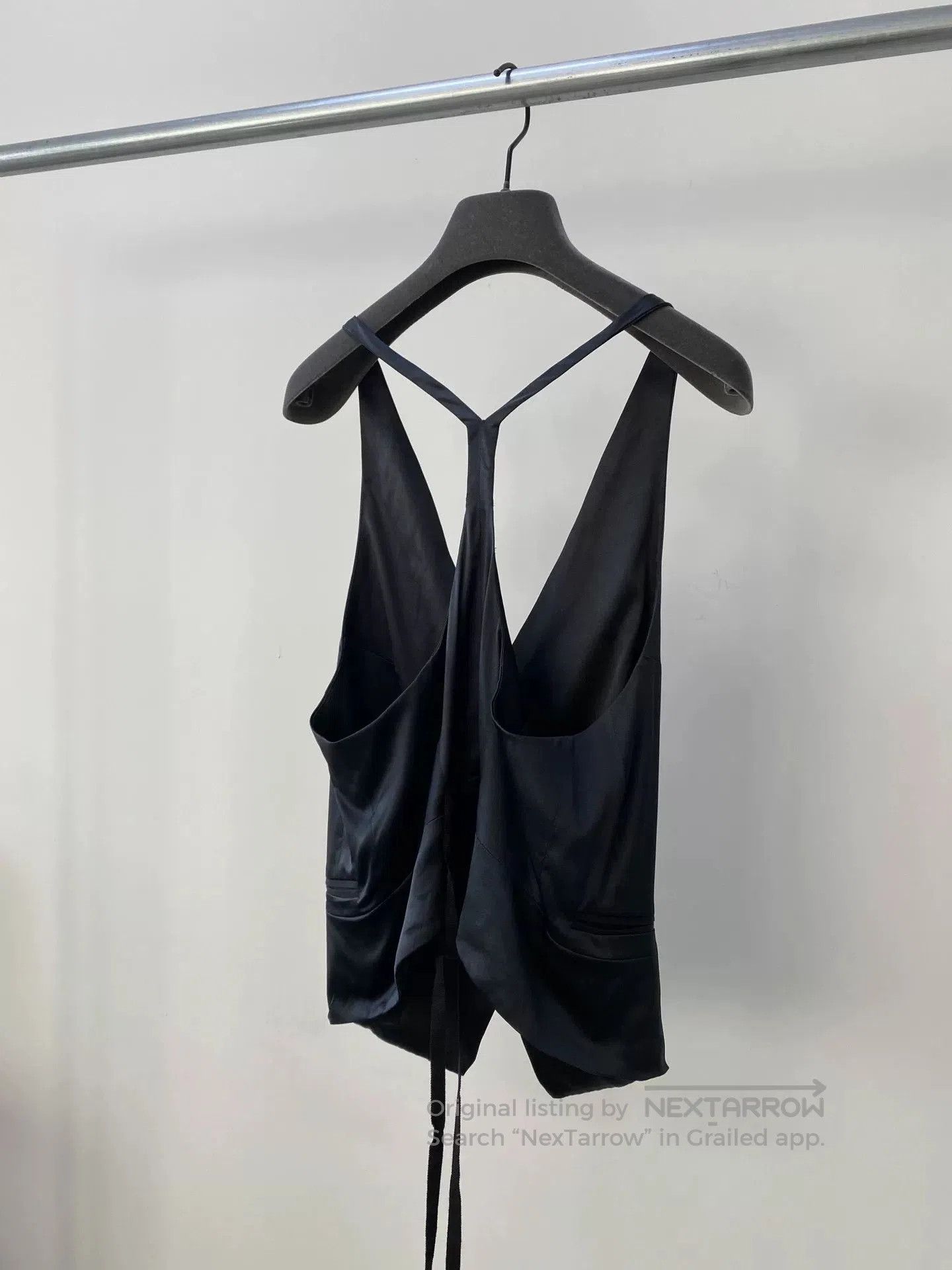 Ann Demeulemeester Ann Demeulemeester 2006 Spring Silk Vest. Size XS / US 0-2 / IT 36-38 - 3 Thumbnail