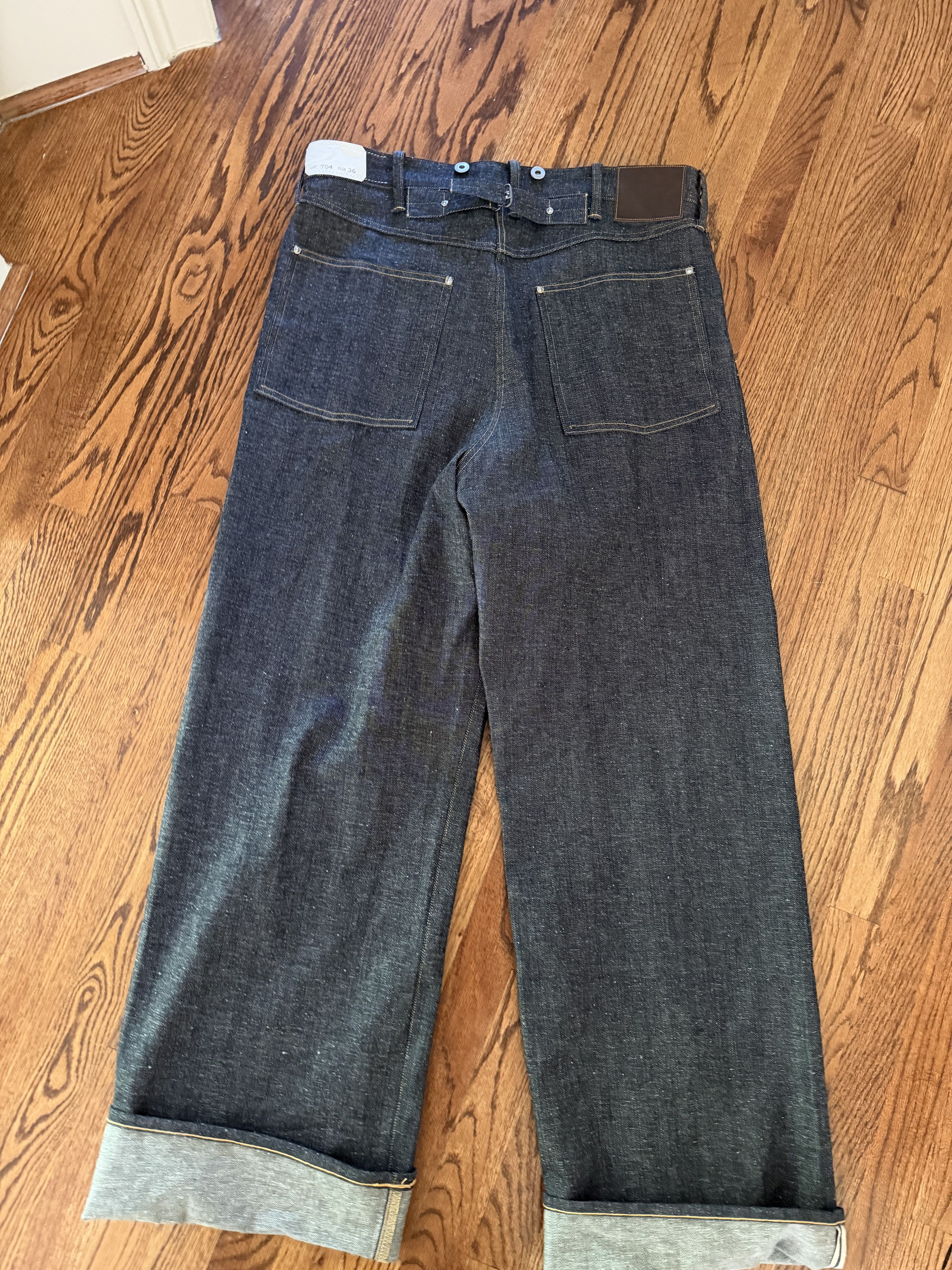 Taiga Takahashi Taiga Takahashi LOT.704 DENIM TROUSERS C.1920'S Size US 36 / EU 52 - 14 Thumbnail
