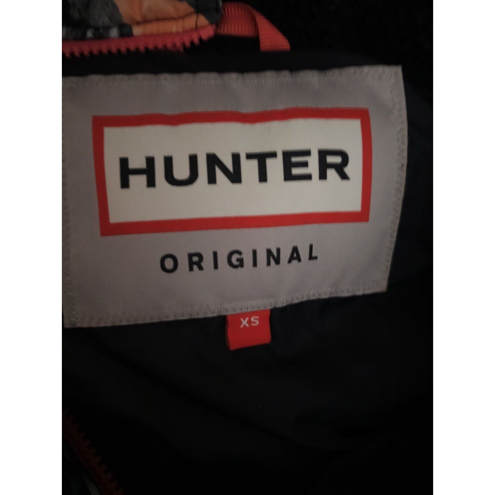 Hunter HUNTER Original A-Line Puffer Jacket Storm Camo Print Multi Size XS / US 0-2 / IT 36-38 - 8 Thumbnail