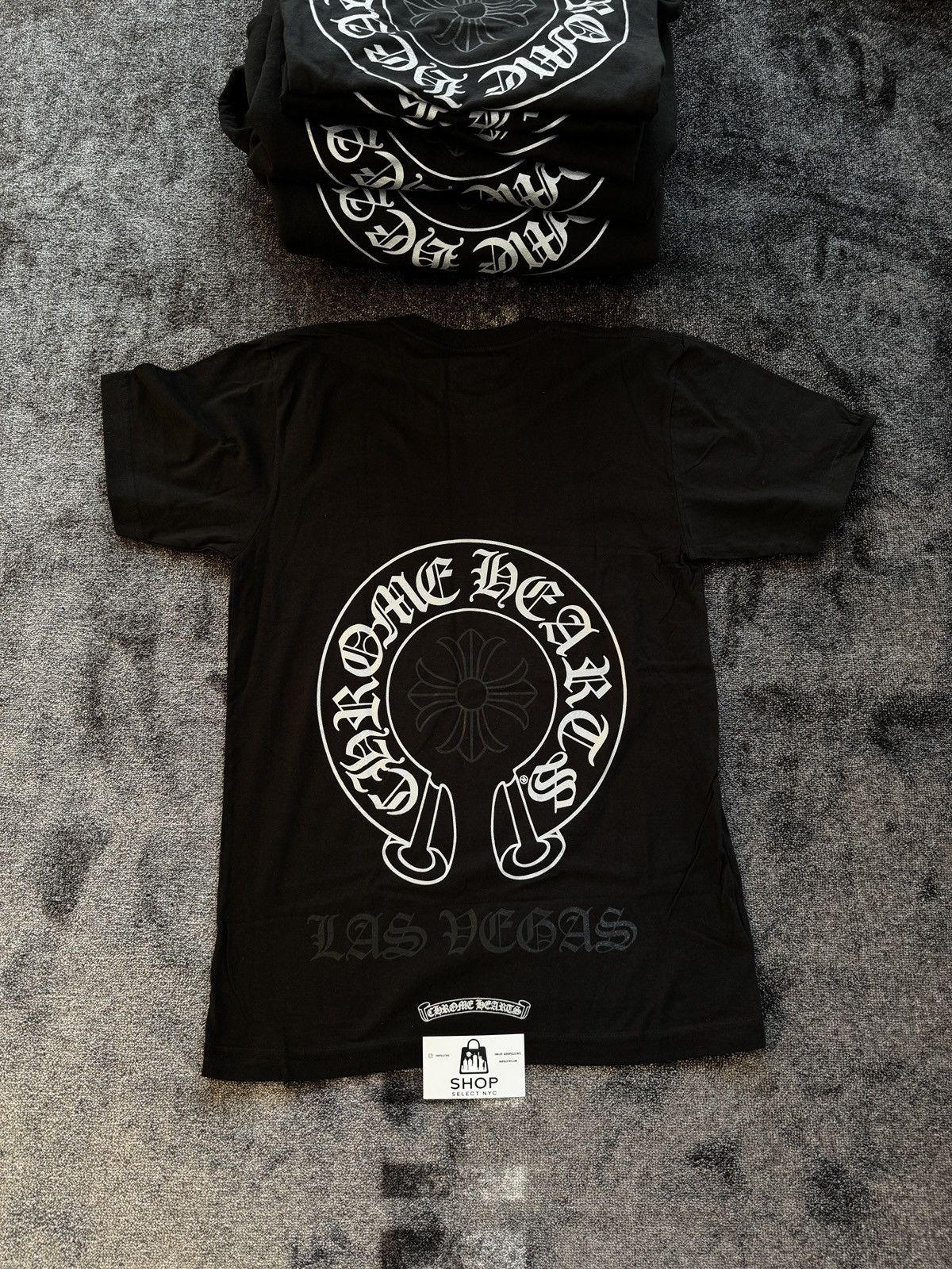Chrome Hearts BRAND NEW CHROME HEARTS LAS VEGAS 20TH ANNI HORSESHOE SHIRT Size US XL / EU 56 / 4 - 1 Thumbnail