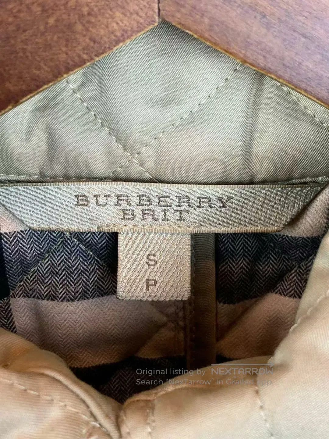Burberry burberry beige diamond quilted cotton jacket. Size US S / EU 44-46 / 1 - 3 Thumbnail