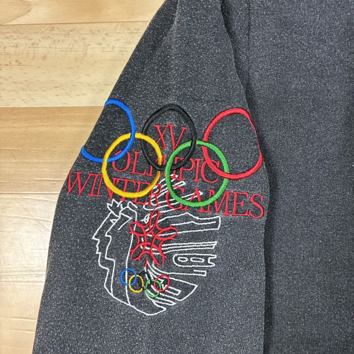Adidas Mens Vintage Sweatshirt Adidas Olympic Winter Games Size S-M Size US M / EU 48-50 / 2 - 3 Thumbnail