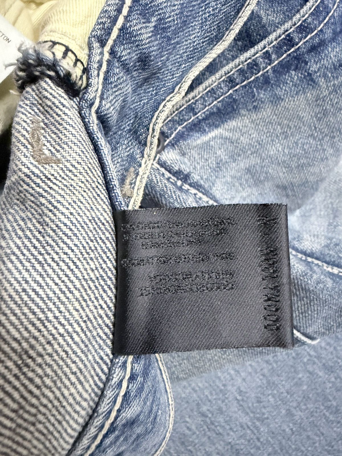 N.Hoolywood Mister Hollywood Two Size Straight Blue Wash Denim Size US 34 / EU 50 - 17 Thumbnail