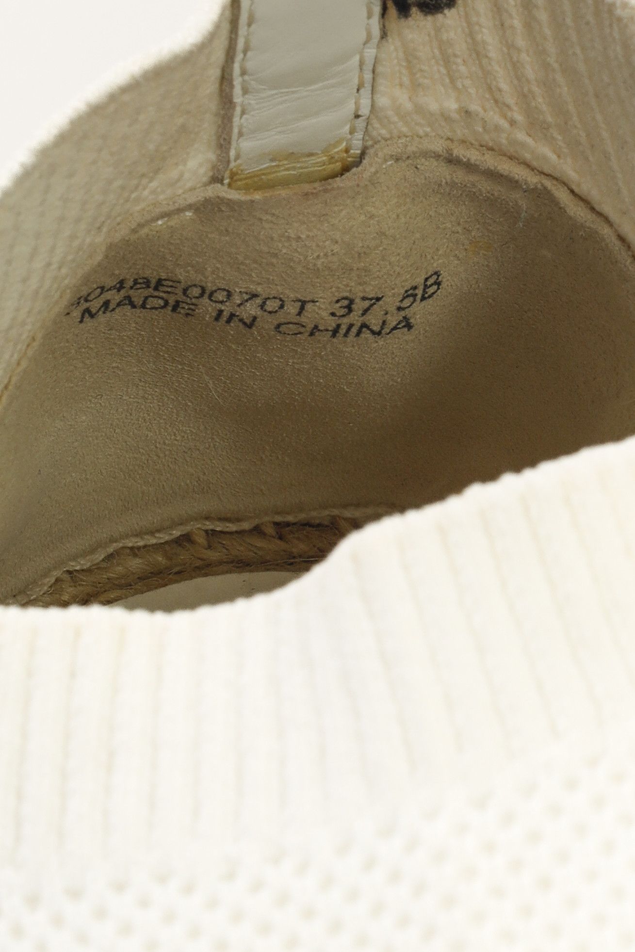 Alexander Wang Alexander Wang White Espadrille Sneakers Size US 7.5 / IT 37.5 - 11 Thumbnail