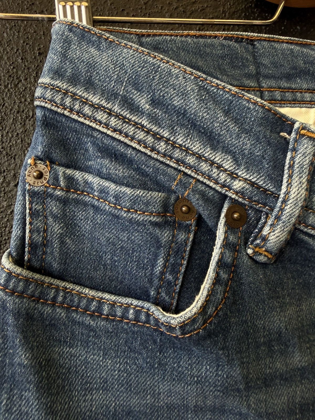 Acne Studios Acne Studios Vintage Wash Slim Fit Jeans Size 25" / US 0 / IT 36 - 5 Thumbnail