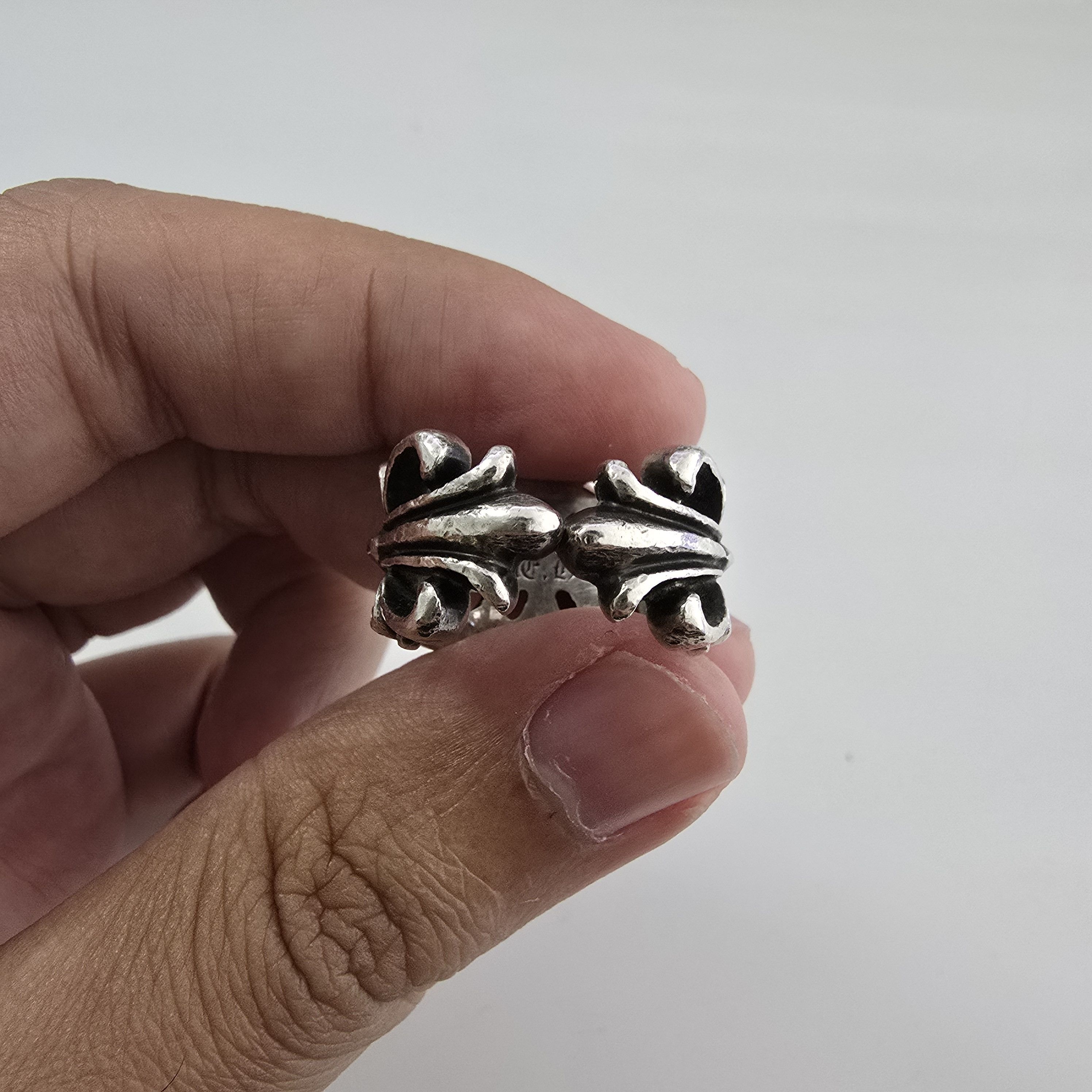 Chrome Hearts Chrome Hearts Double Floral Ring Size ONE SIZE - 4 Thumbnail