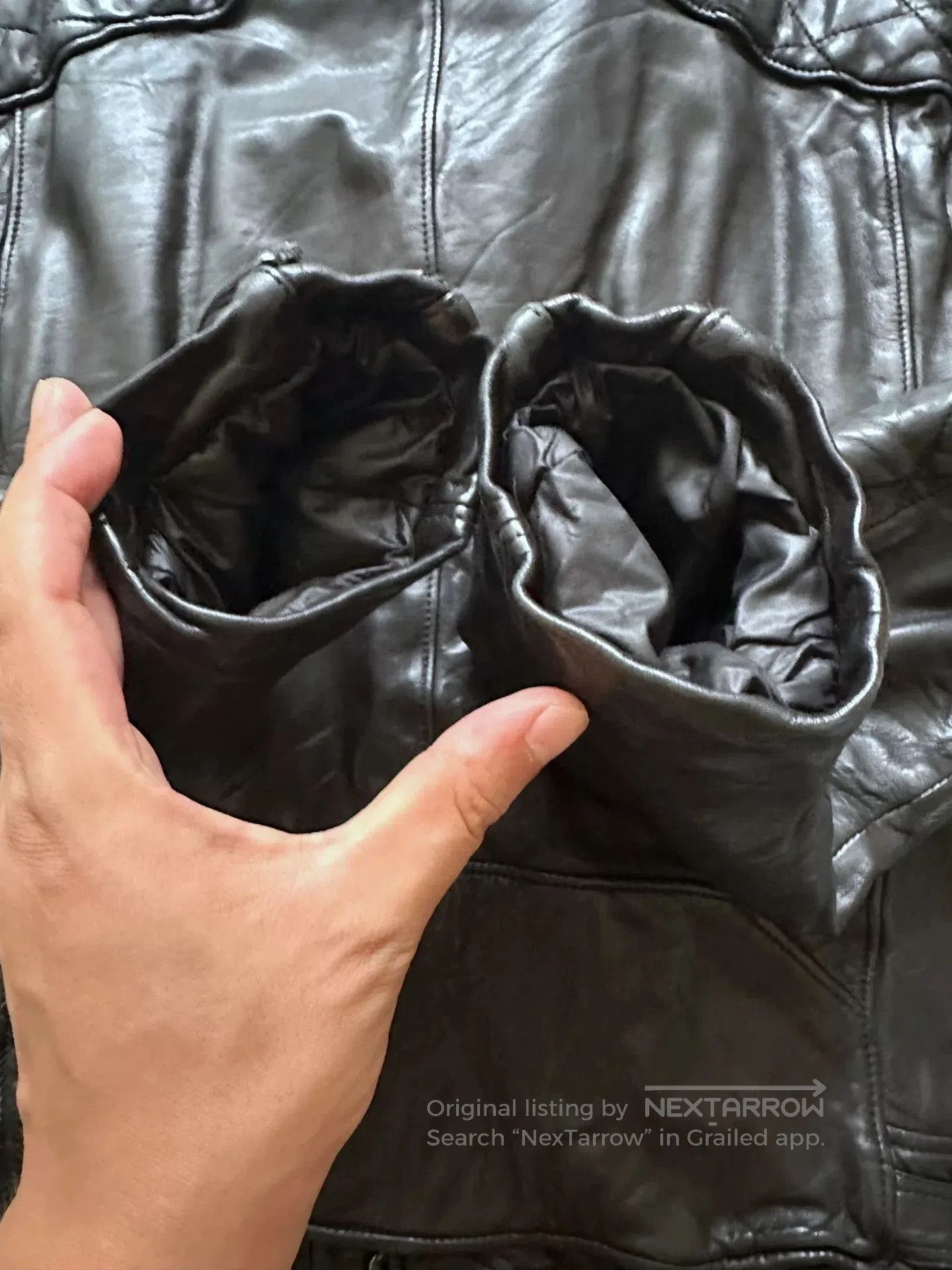 Ralph Lauren Black Label ralph lauren black label motorcycle leather jacket. Size US M / EU 48-50 / 2 - 8 Thumbnail