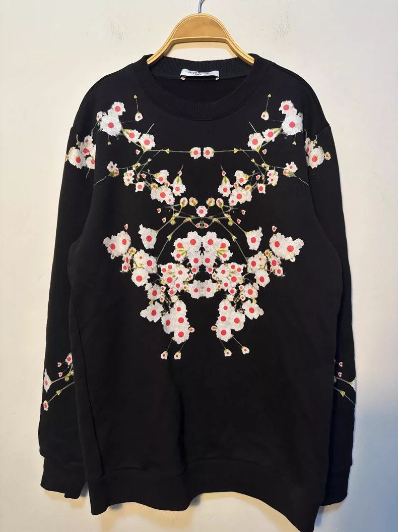 Givenchy Givenchy Men's hooded sweatshirt with all-over star floral Size US L / EU 52-54 / 3 - 7 Thumbnail