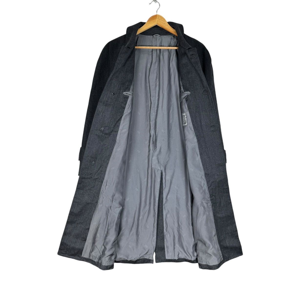 Christian Dior Monsieur ☀️CHRISTIAN DIOR MONSIEUR HERRINGBONE OVERCOAT JACKET Size US M / EU 48-50 / 2 - 8 Thumbnail