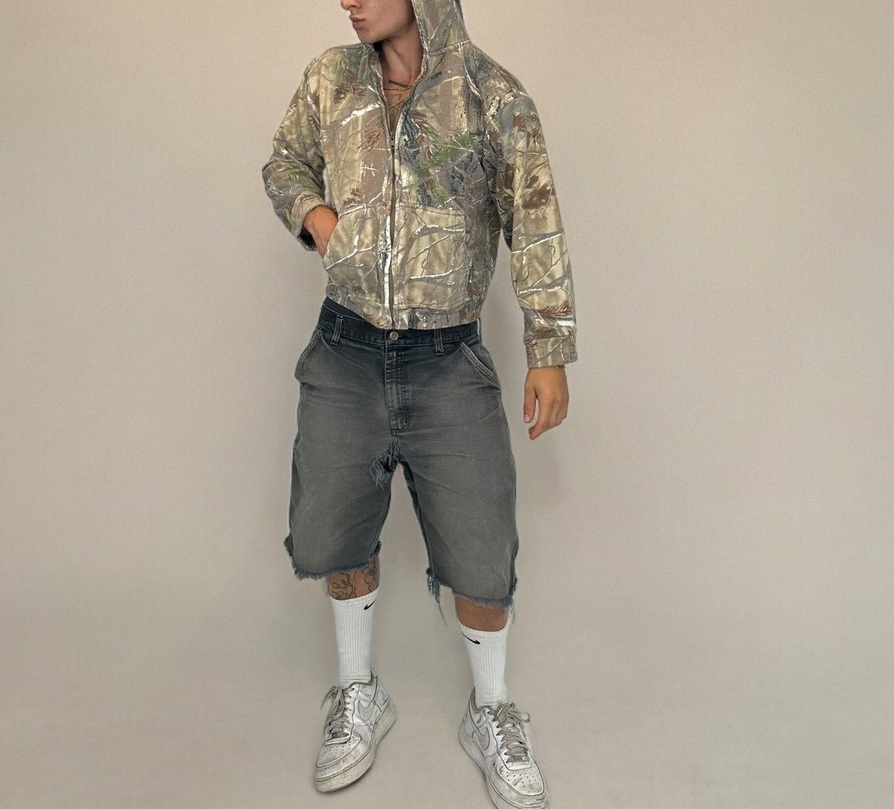 Carhartt × Vintage THRASHED Carhartt Jorts Size US 32 / EU 48 - 6 Thumbnail