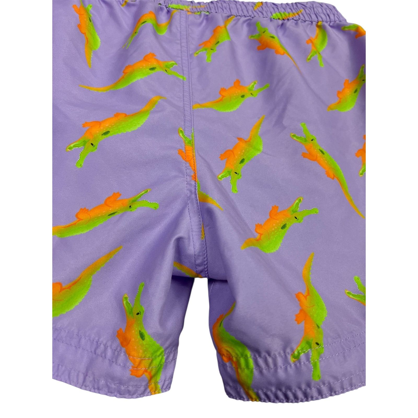 Pacsun PacSun Crocodile Alligator Purple Swim Trunks Vacation M Size US 30 / EU 46 - 4 Thumbnail