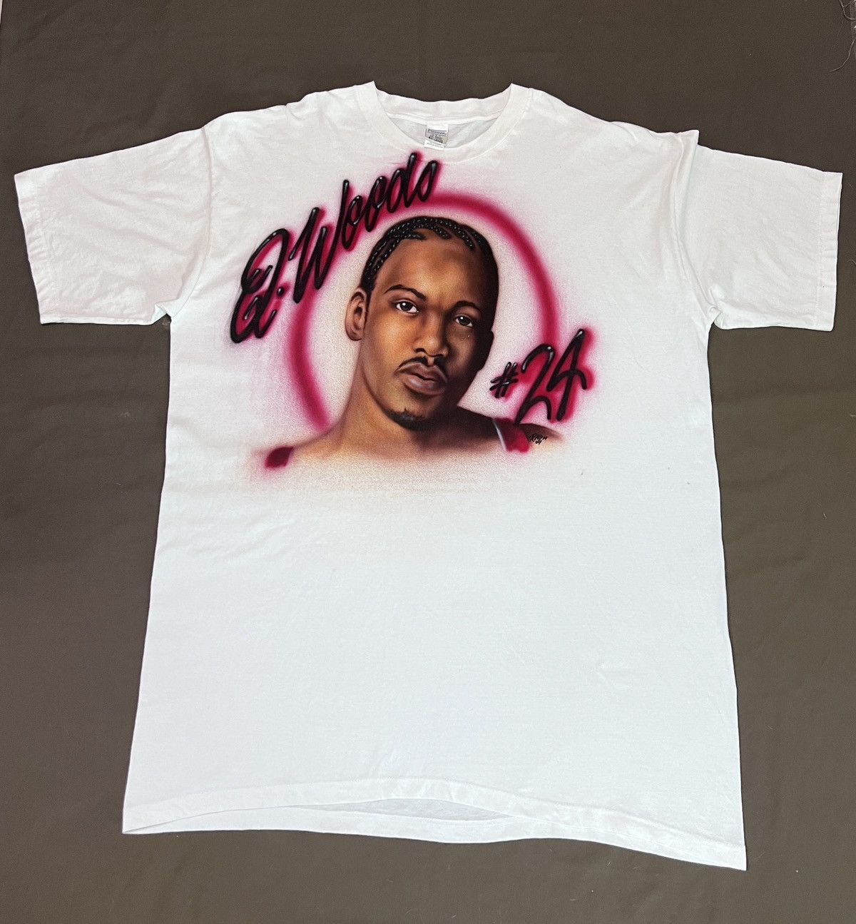 NBA Vintage Y2K Qyntel Woods Blazers Airbrush 6XL oversized Size US XXL / EU 58 / 5 - 2 Thumbnail