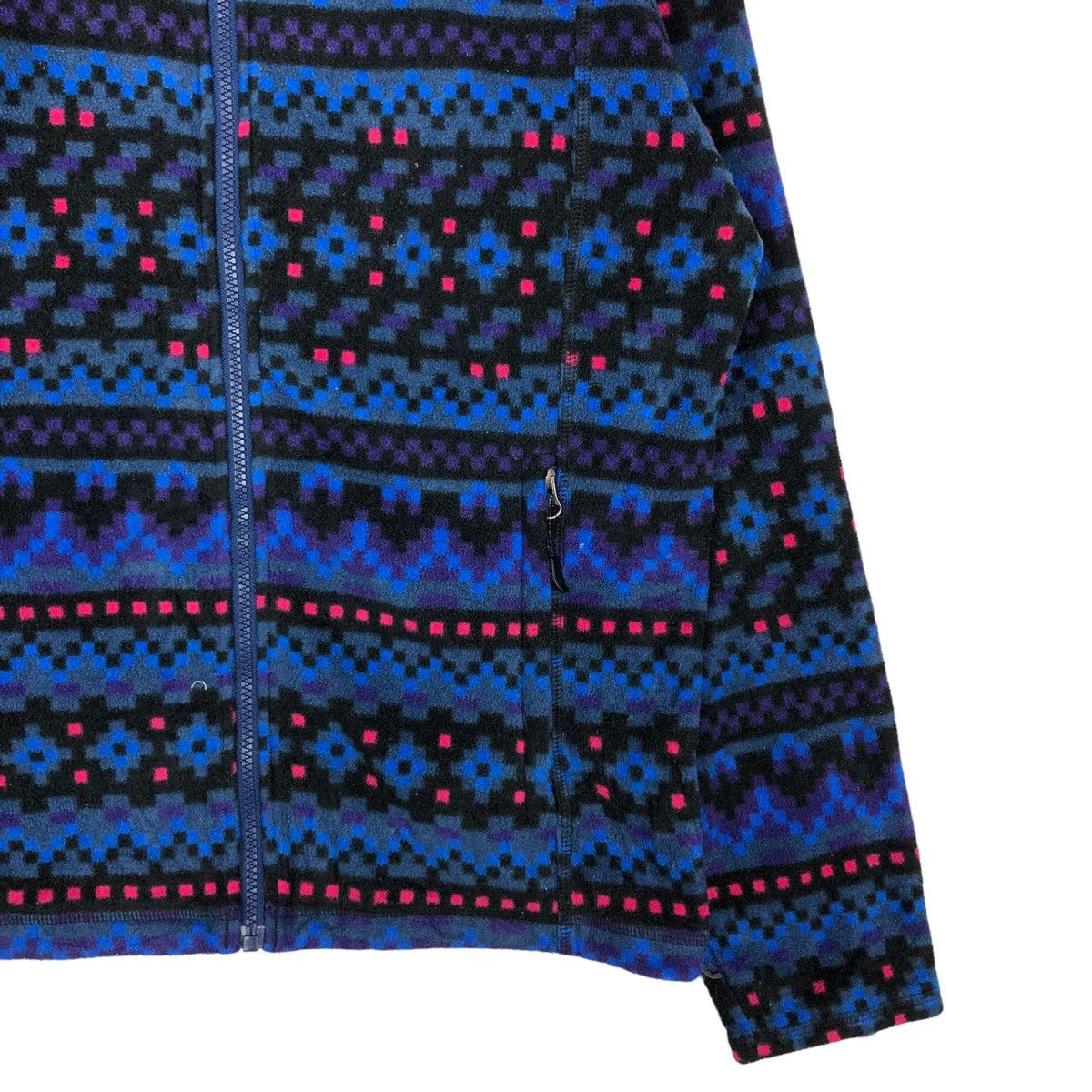 Japanese Brand 🔥VINTAGE FLEECE JACKET AZTEC NATIVE NAVAJO COLUMBIA Size US L / EU 52-54 / 3 - 5 Thumbnail