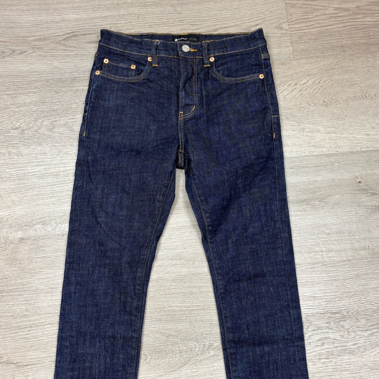 Purple × Purple Brand Purple Brand P001 Low Rise Skinny Denim Jeans Men's 30x31 Size US 30 / EU 46 - 2 Thumbnail