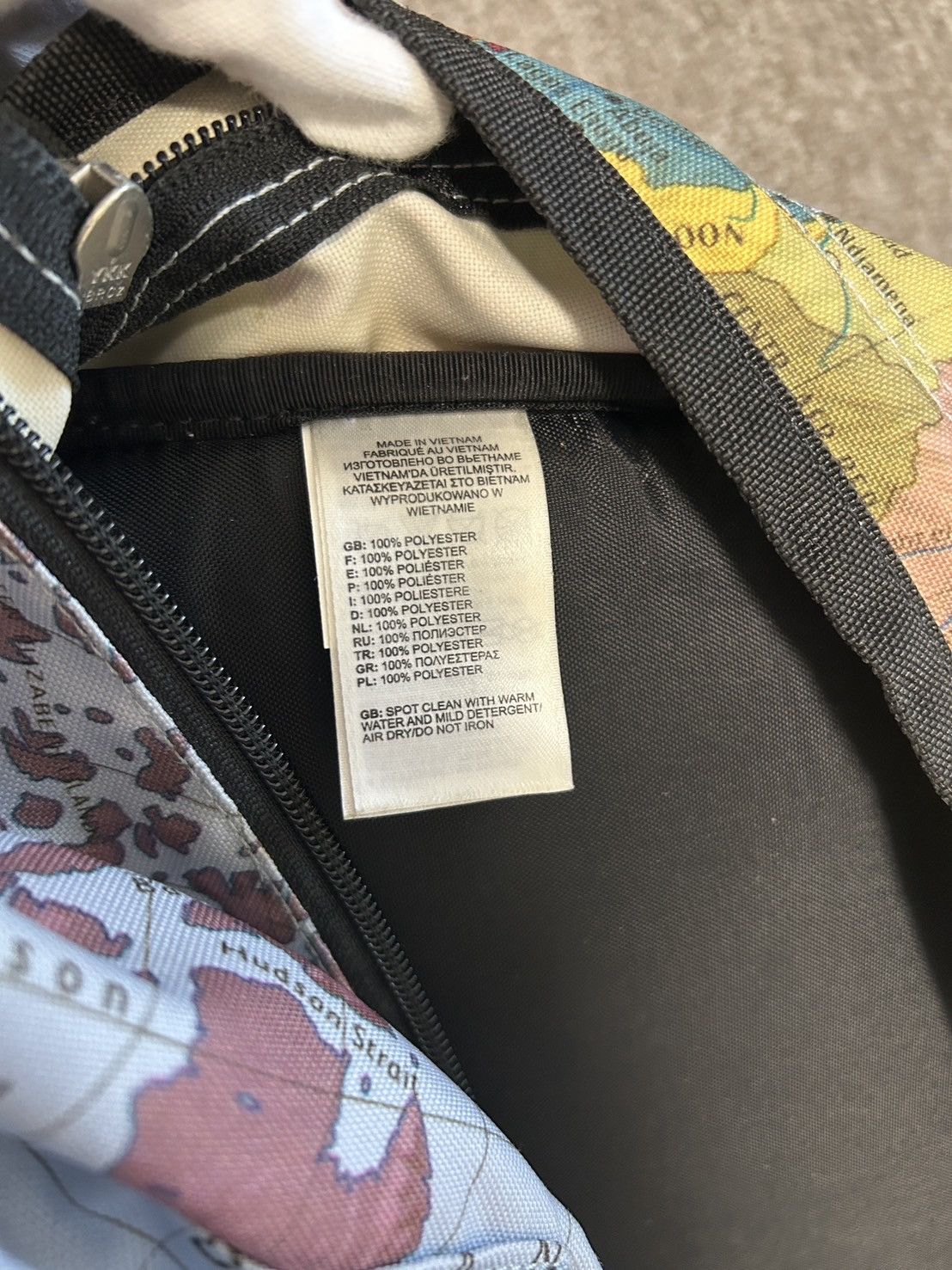Supreme × The North Face [RARE] Supreme The North Face Expedition Maps Backpack Size ONE SIZE - 9 Thumbnail