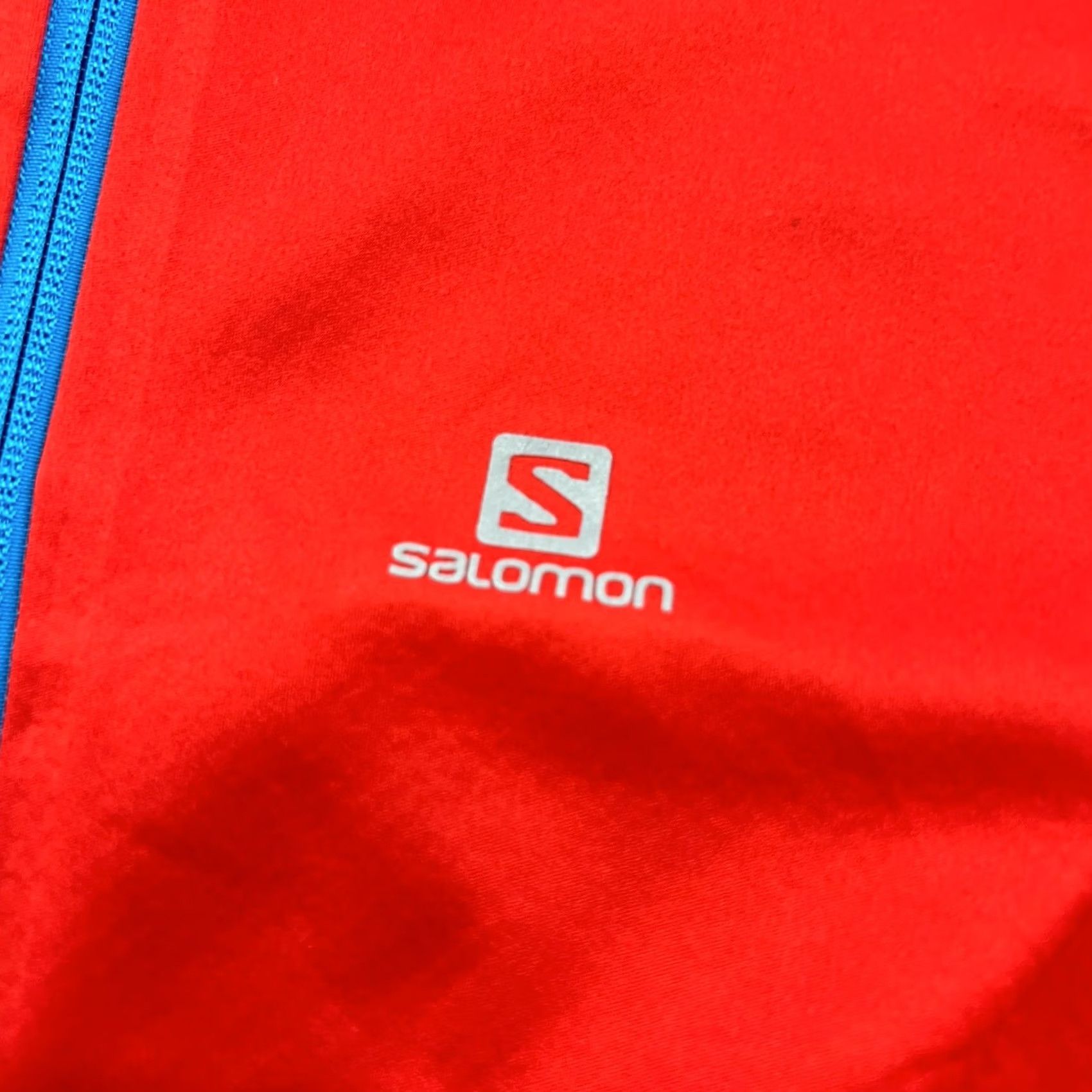 Salomon Salomon Equipe Vision Jacket Womens M Red Wind-Resistant Skin Shield Zip Full Zip Activewear Casual Softshell Jacket Size M / US 6-8 / IT 42-44 - 4 Thumbnail