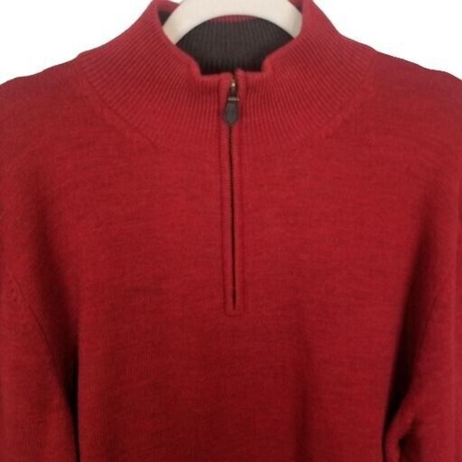 Brooks Brothers 346 Brooks Brothers Mens Merino Wool Sweater Holiday Classic Size US L / EU 52-54 / 3 - 2 Thumbnail