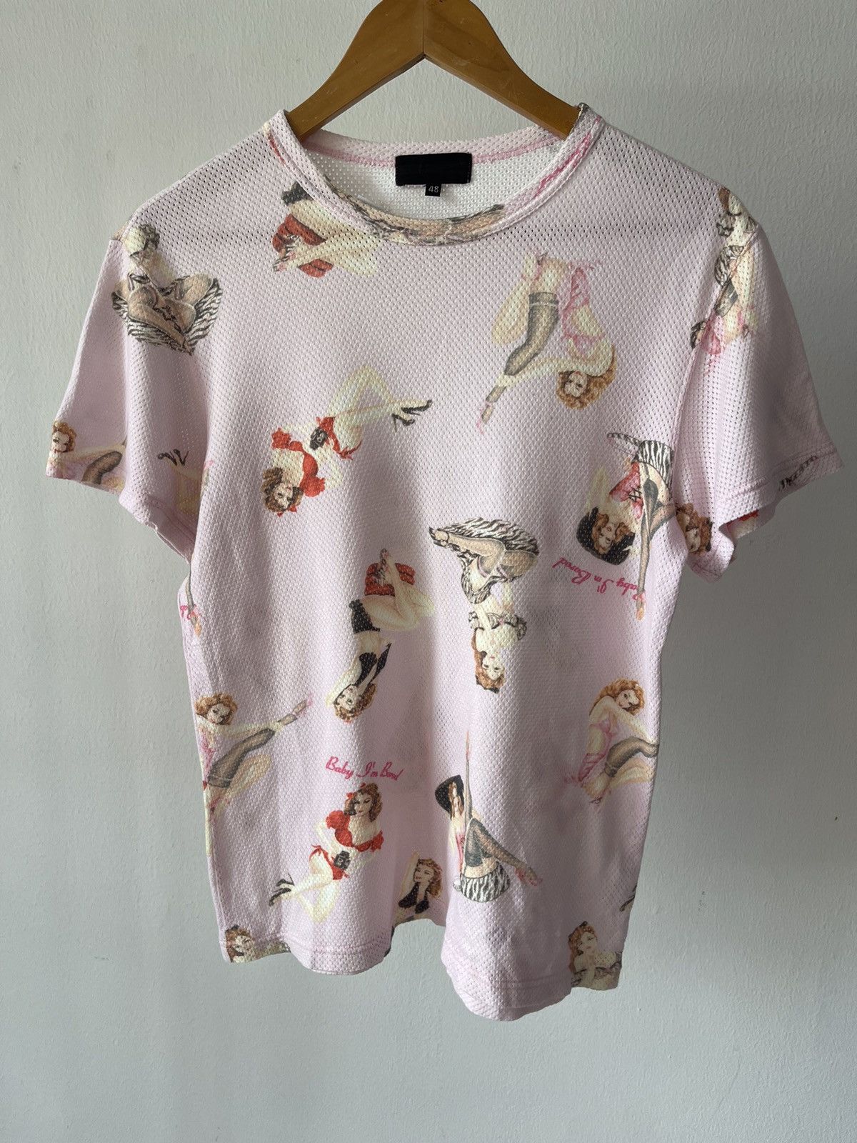 Japanese Brand Baby Im Bored Japanese Brand Sexy Girl print Tee Size US M / EU 48-50 / 2 - 2 Thumbnail
