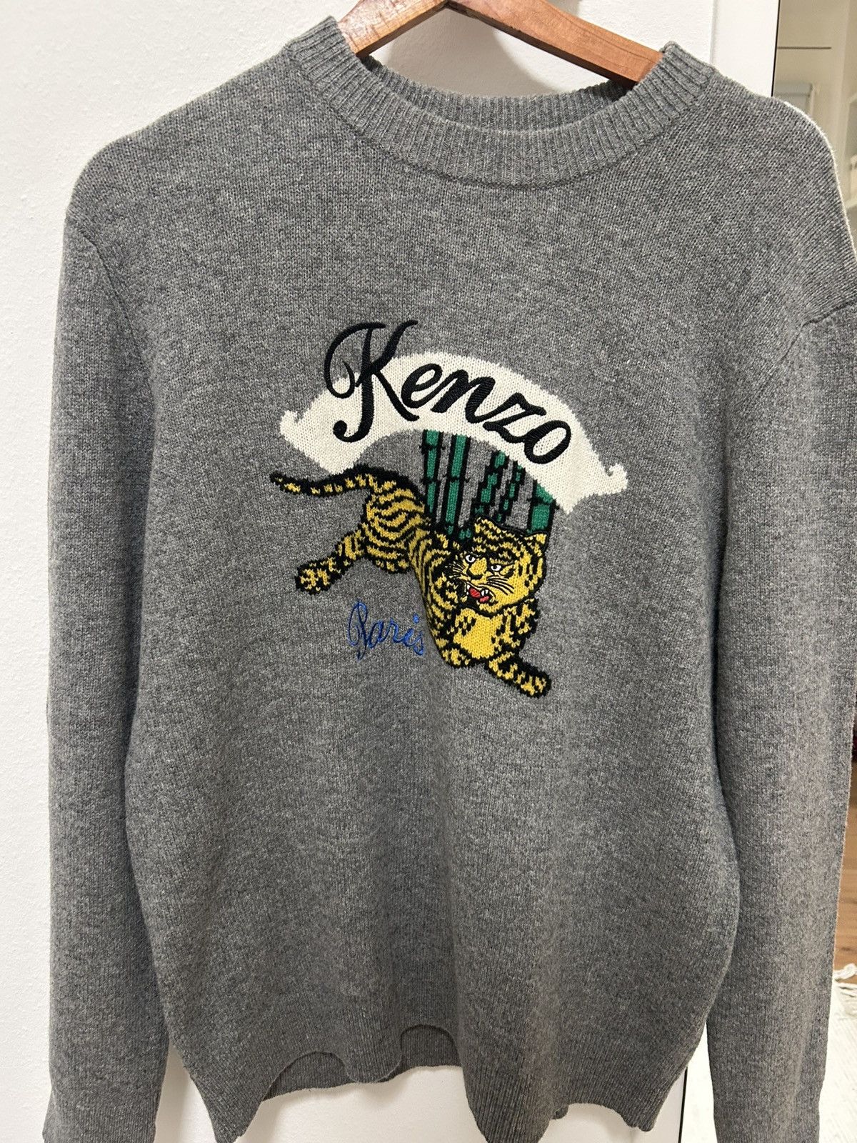 Kenzo KENZO Wild Tiger Sweatshirt Size US S / EU 44-46 / 1 - 1 Thumbnail