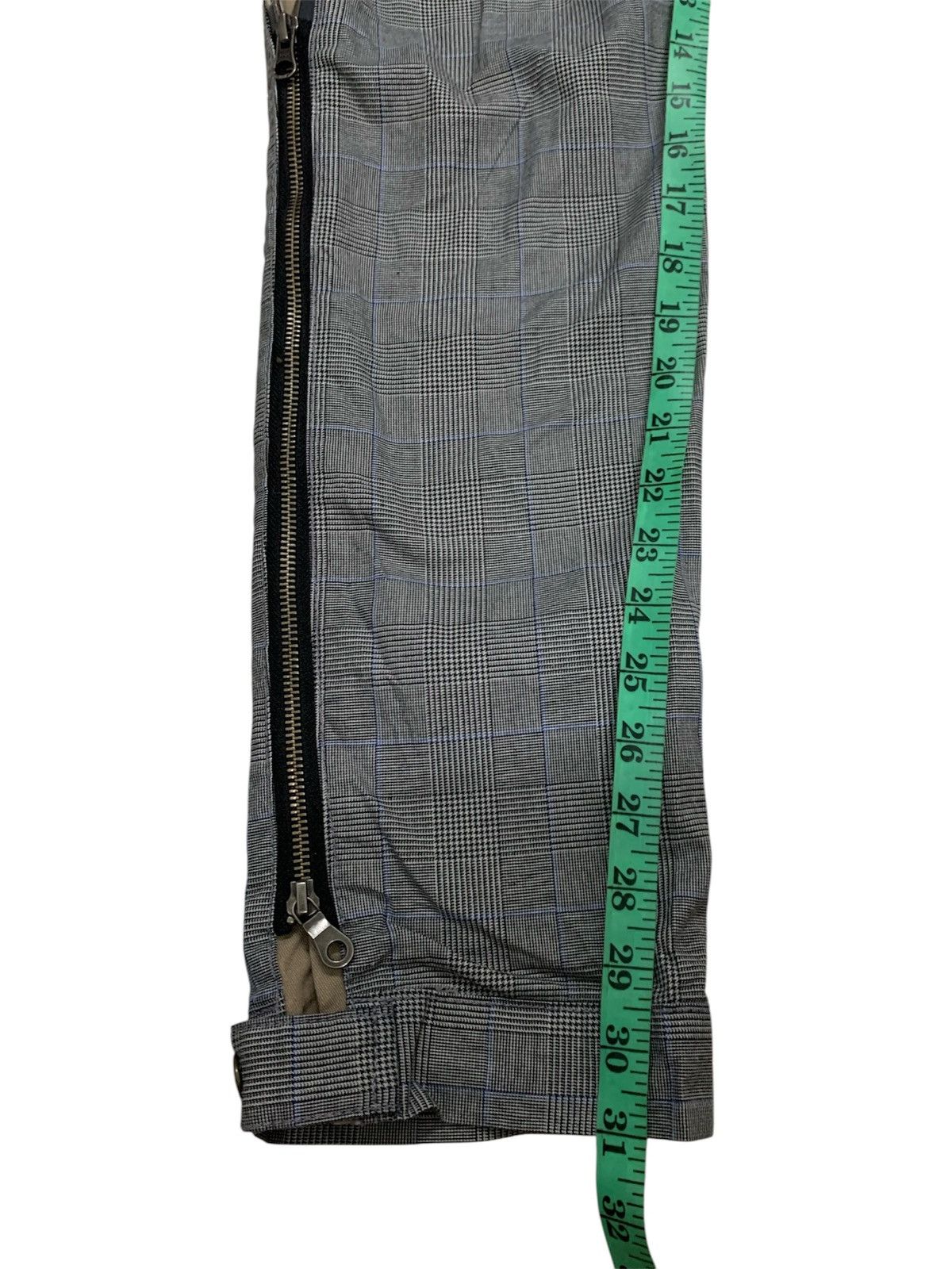 PPFM PPFM Gingham zipper pant Size US 32 / EU 48 - 9 Thumbnail
