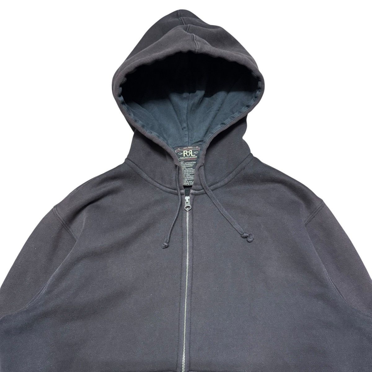 RRL Ralph Lauren Vintage RRL Hoodie Sunfaded Ralph Lauren Size US M / EU 48-50 / 2 - 3 Thumbnail