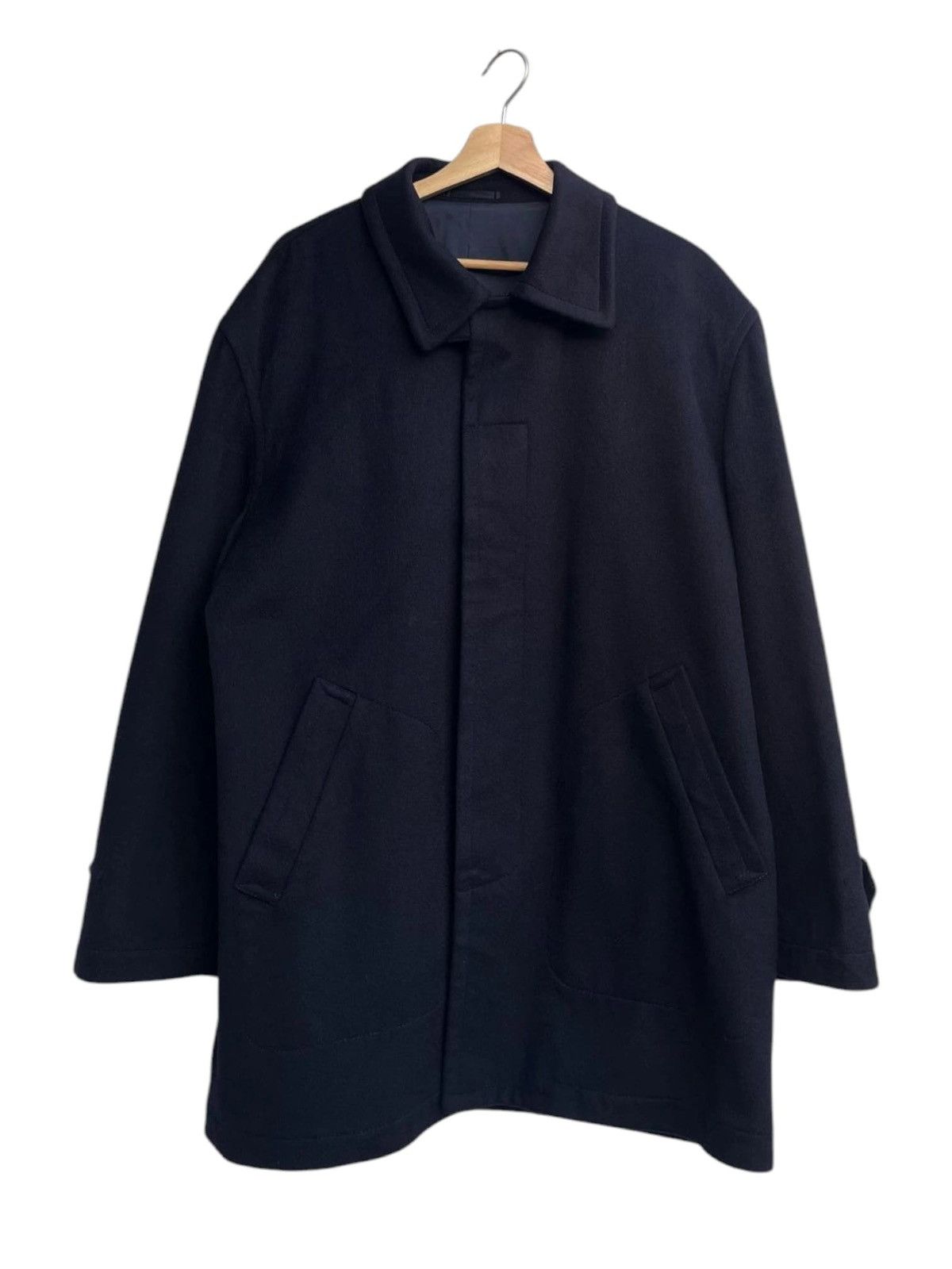 Lanvin Lanvin Hidden Buttons Cashmere Coat Size US M / EU 48-50 / 2 - 1 Thumbnail