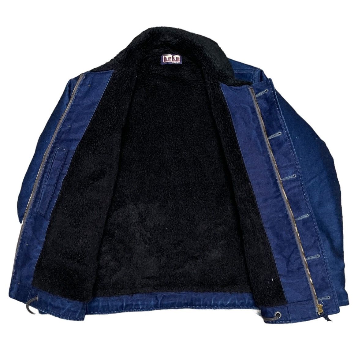 Blue Blue Japan Rare Vintage Blue Blue Indigo Deck Jacket Size US M / EU 48-50 / 2 - 6 Thumbnail