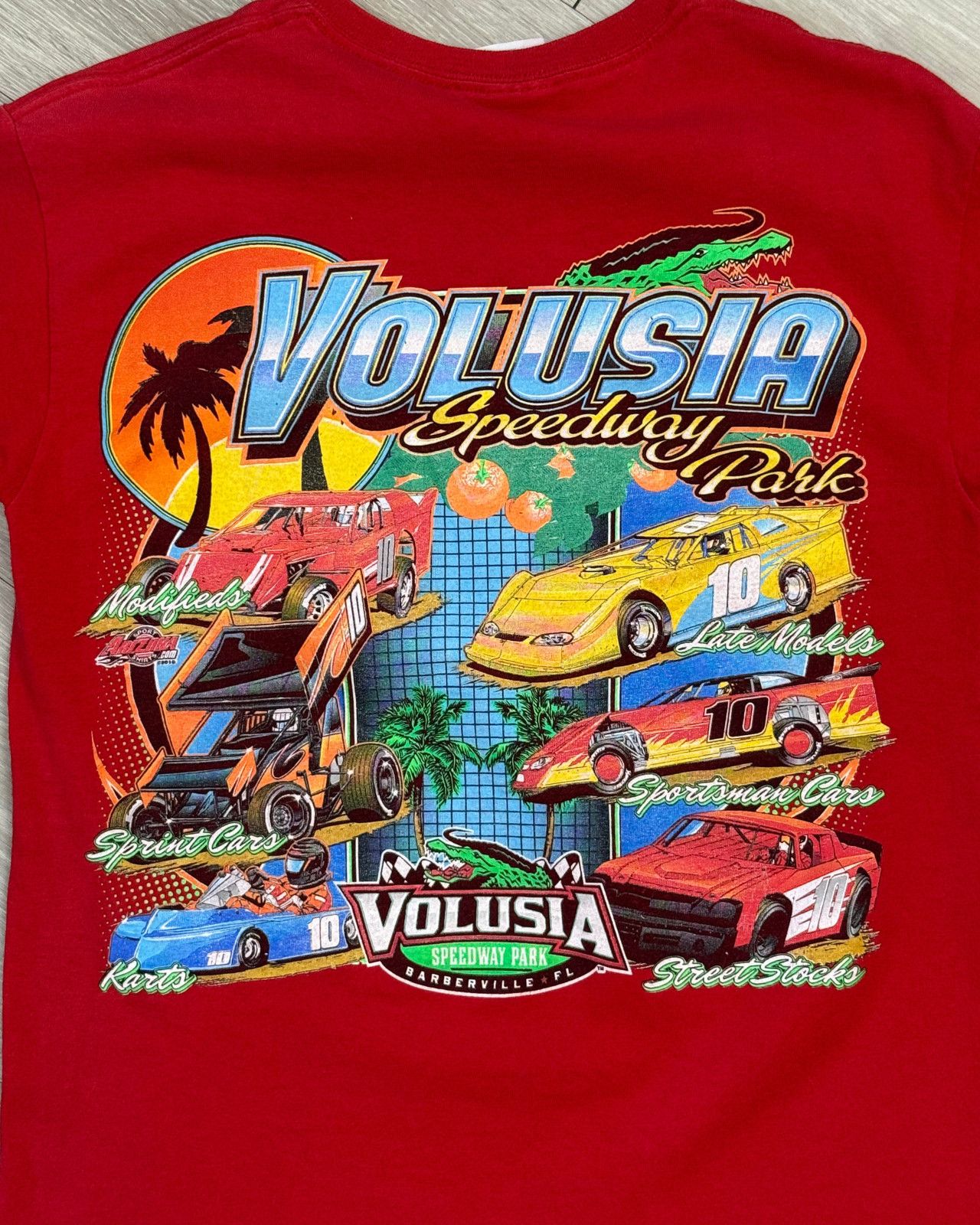 Vintage Vintage Volusia Speedway Park Florida T-Shirt - Size Small Size US S / EU 44-46 / 1 - 3 Thumbnail