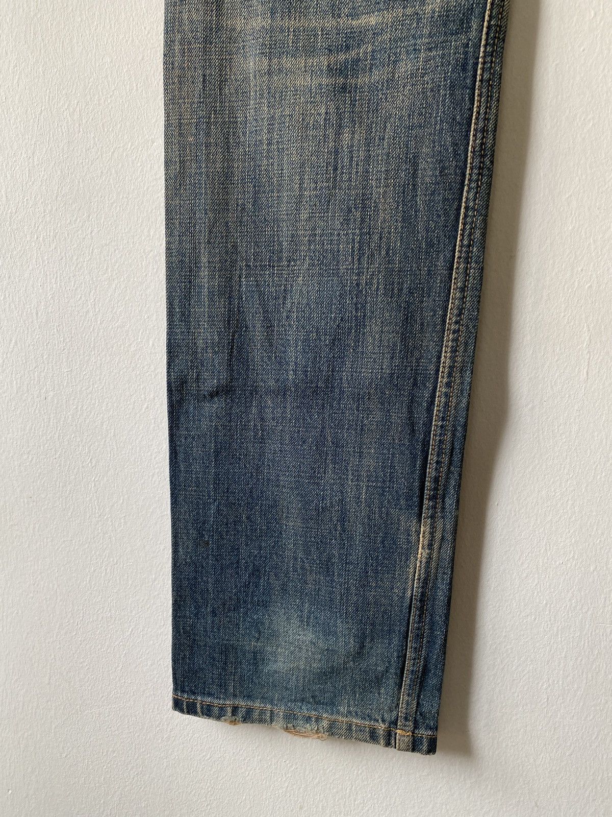 Japanese Brand Japanese Brand Ozone Rocks Distressed Denim Size US 29 - 10 Thumbnail