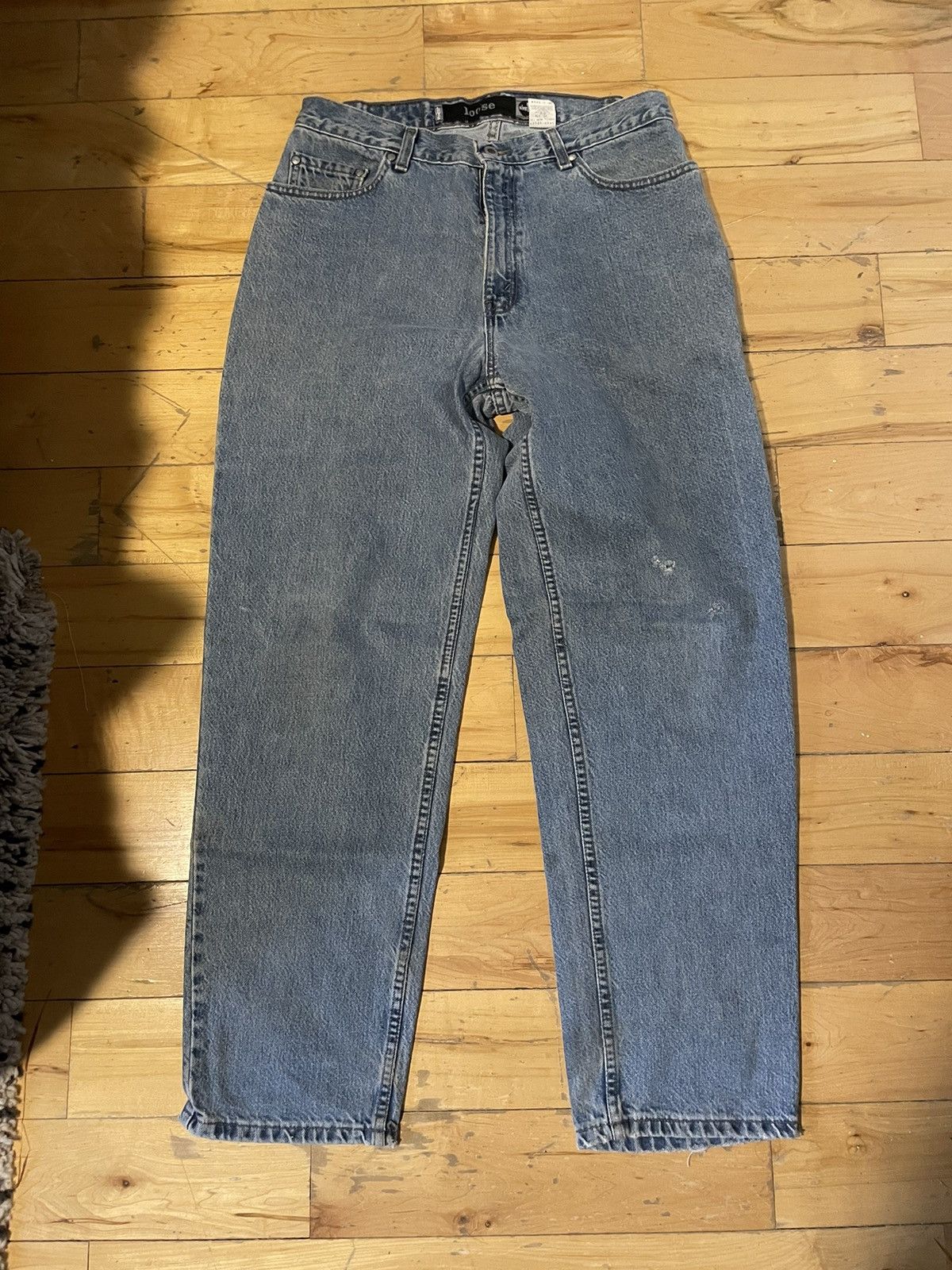 Image of Levis x Levis Vintage Clothing Levi’S Silver Tab Loose Fit Jeans in Blue, Men's (Size 33)