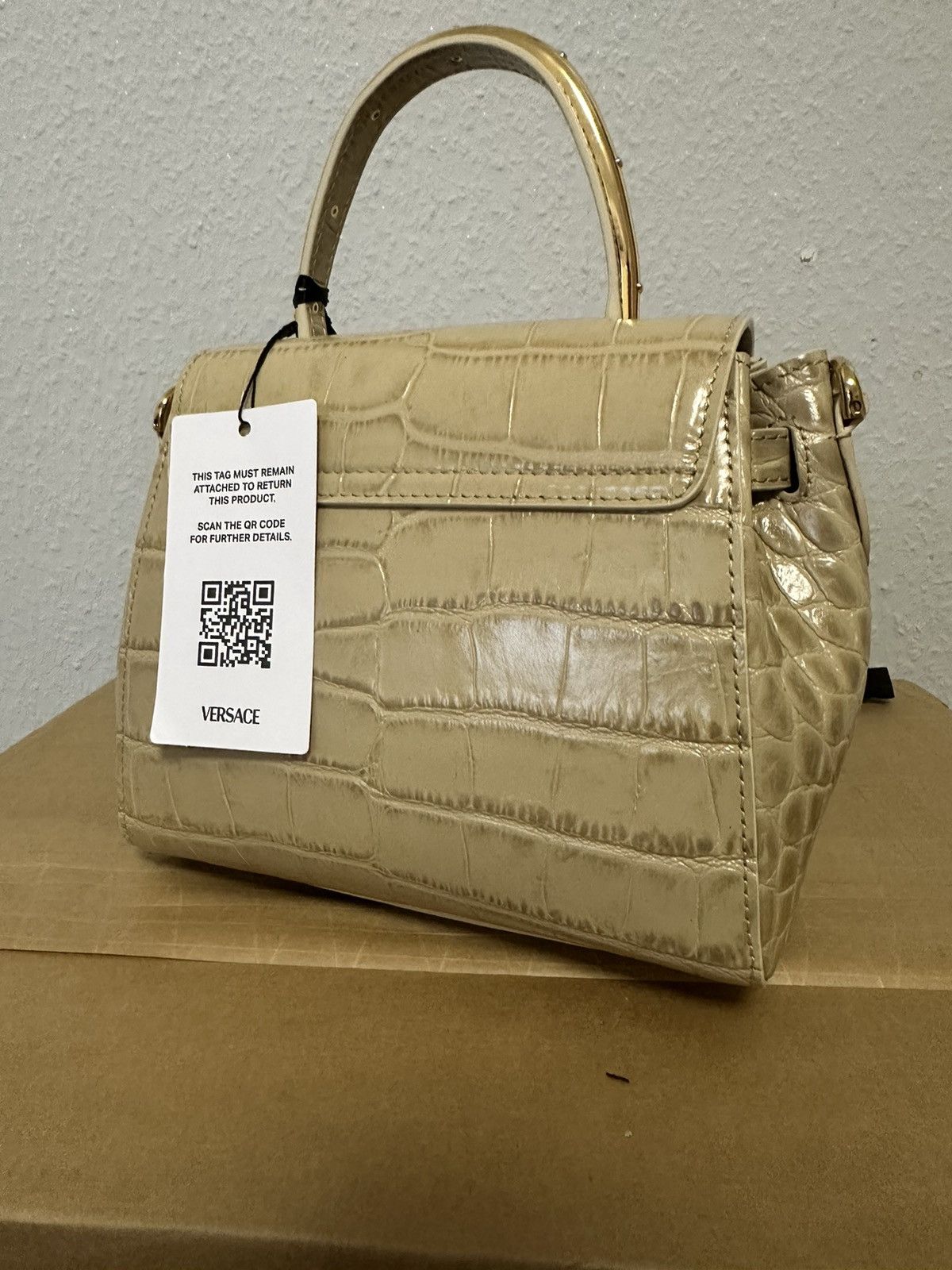 Versace Versace La Medusa leather handbag Size ONE SIZE - 2 Thumbnail