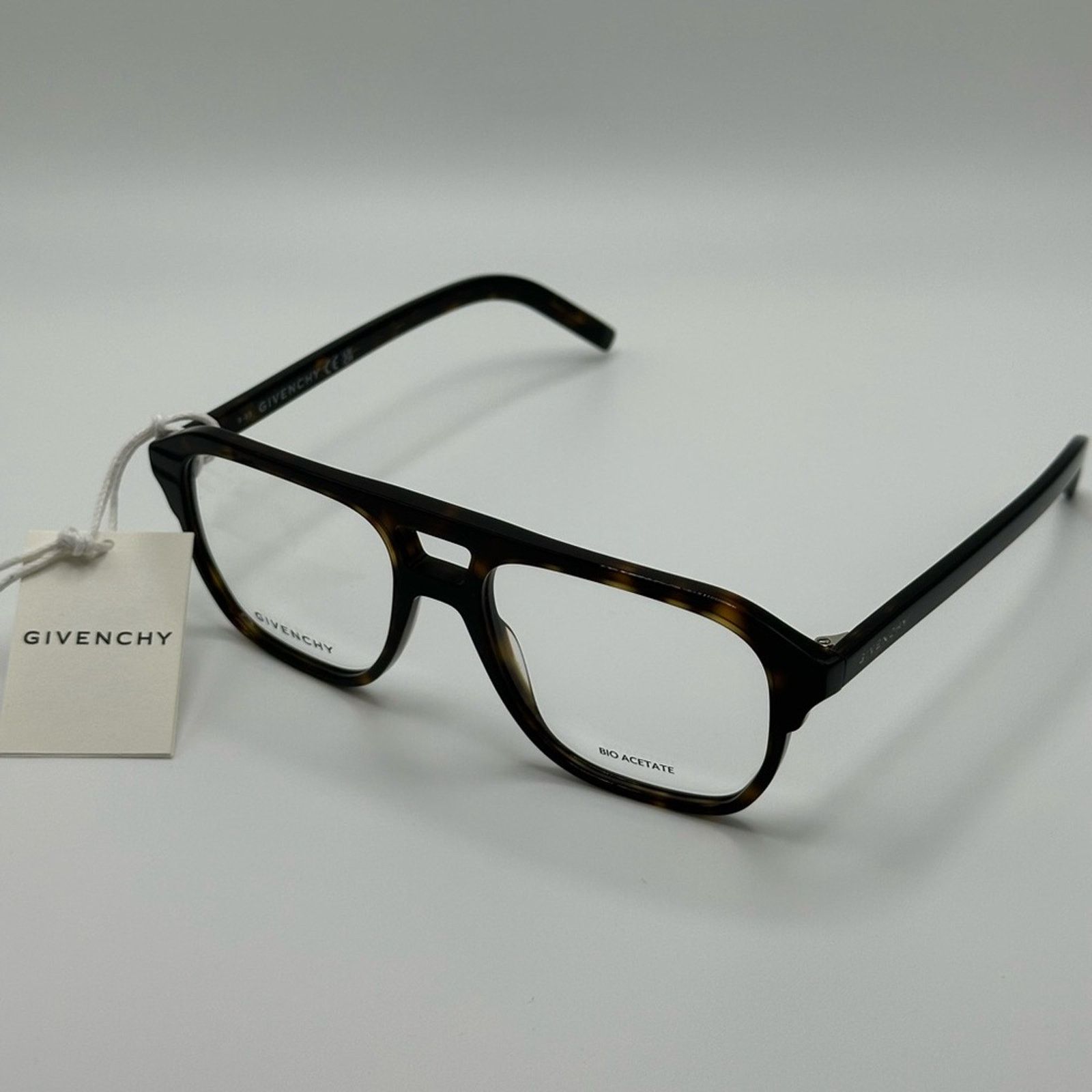 Givenchy NEW GIVENCHY Eyeglasses GV50035I V 093 Dark Havana Men Size ONE SIZE - 4 Thumbnail